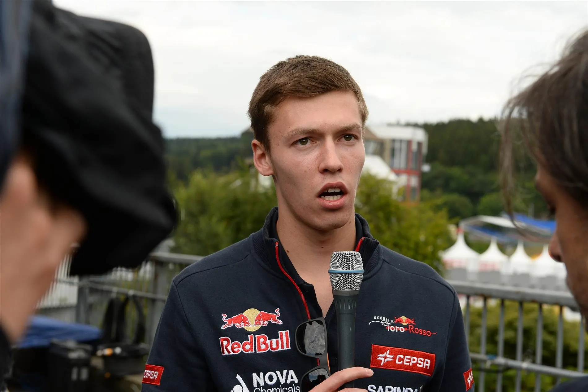 Daniil Kvyat (RUS) Scuderia Toro Rosso. Formula One World Championship, Rd12, Belgian Grand Prix, Preparations, Spa-Francorchamps, Belgium, Thursday, 21 August 2014. © Sutton Images