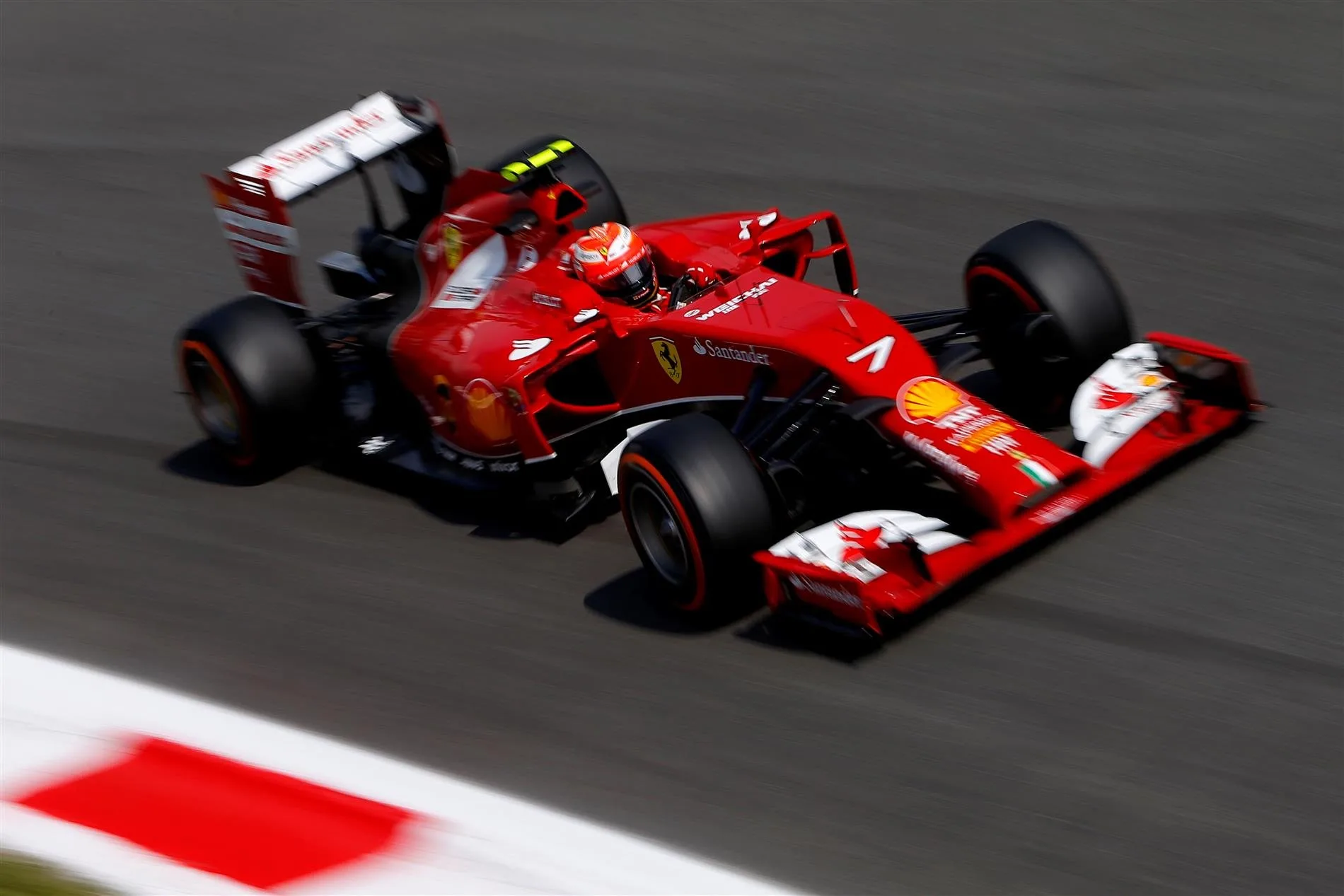Kimi Raikkonen (FIN) Ferrari F139. Formula One World Championship, Rd13, Italian Grand Prix, Monza, Italy, Practice, Friday, 5 September 2014