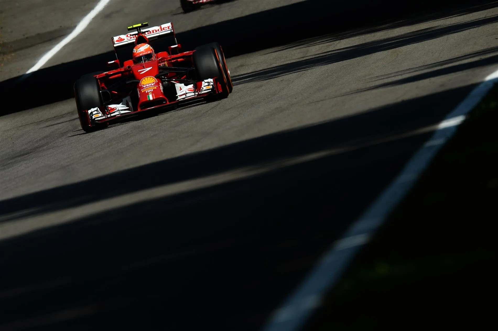 Kimi Raikkonen (FIN) Ferrari F14 T. Formula One World Championship, Rd13, Italian Grand Prix, Monza, Italy, Qualifying, Saturday, 6 September 2014