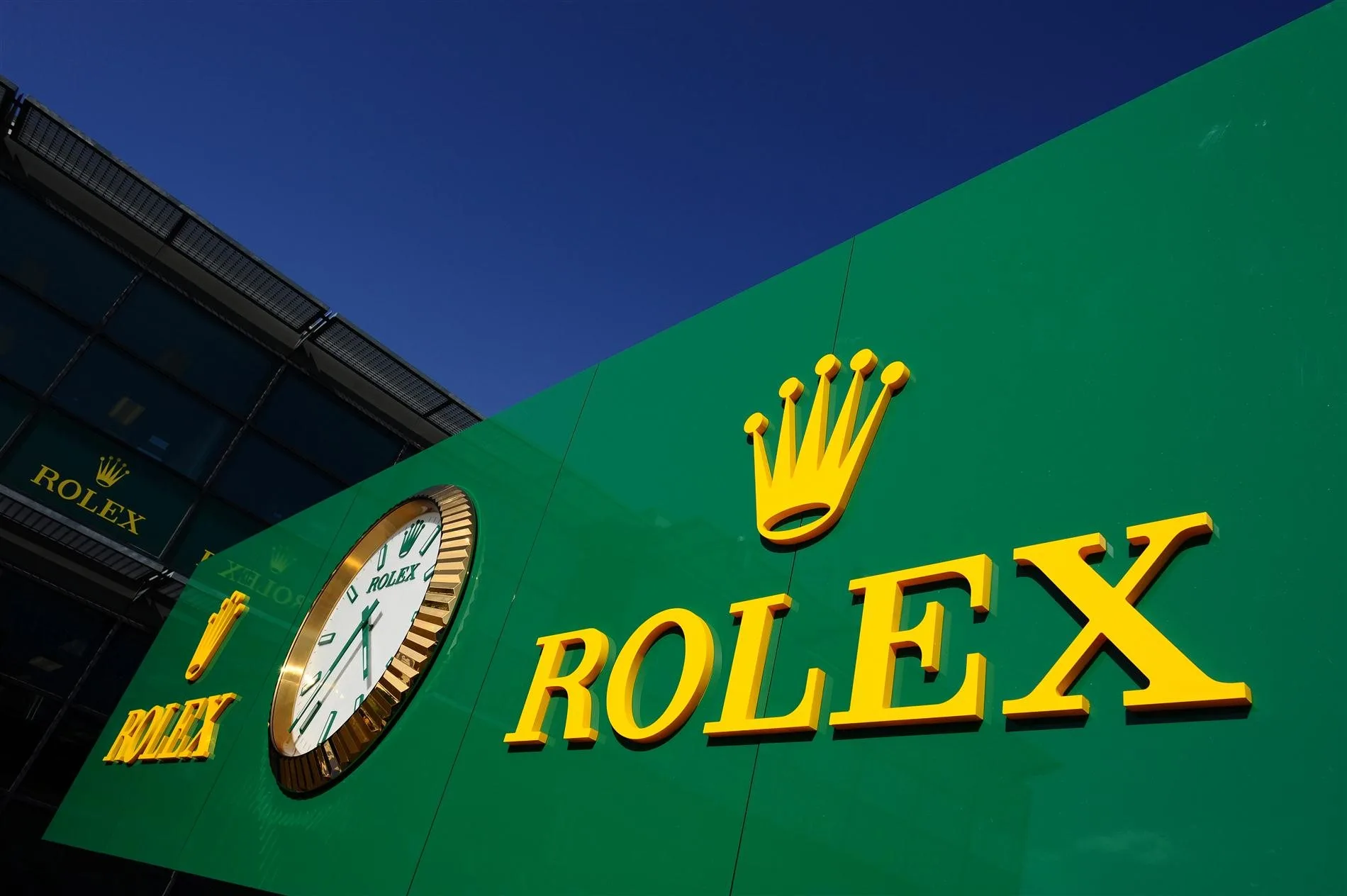Rolex signage. Formula One World Championship, Rd1, Australian Grand Prix, Preparations, Albert Park, Melbourne, Australia, Wednesday, 13 March 2013