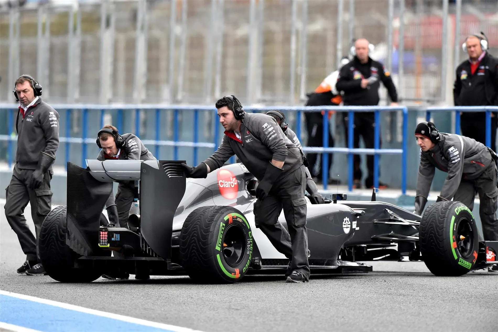 Adrian Sutil (GER) Sauber C33. Formula One Testing, Jerez, Spain, Day Four, Friday, 31 January 2014