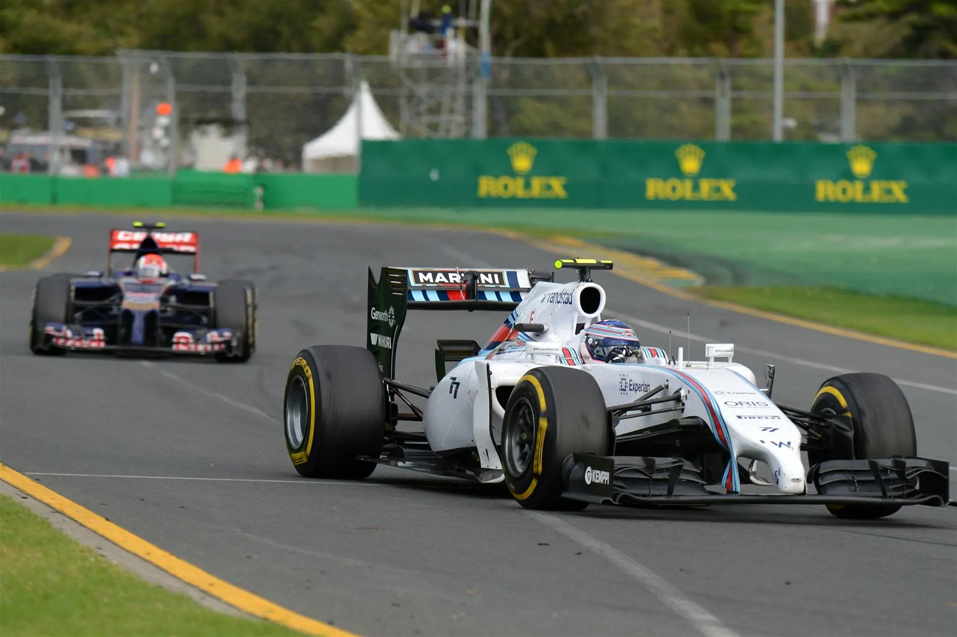Valtteri Bottas (FIN) Williams FW36. Formula One World Championship, Rd1, Australian Grand Prix, Race, Albert Park, Melbourne, Australia, Sunday, 16 March 2014