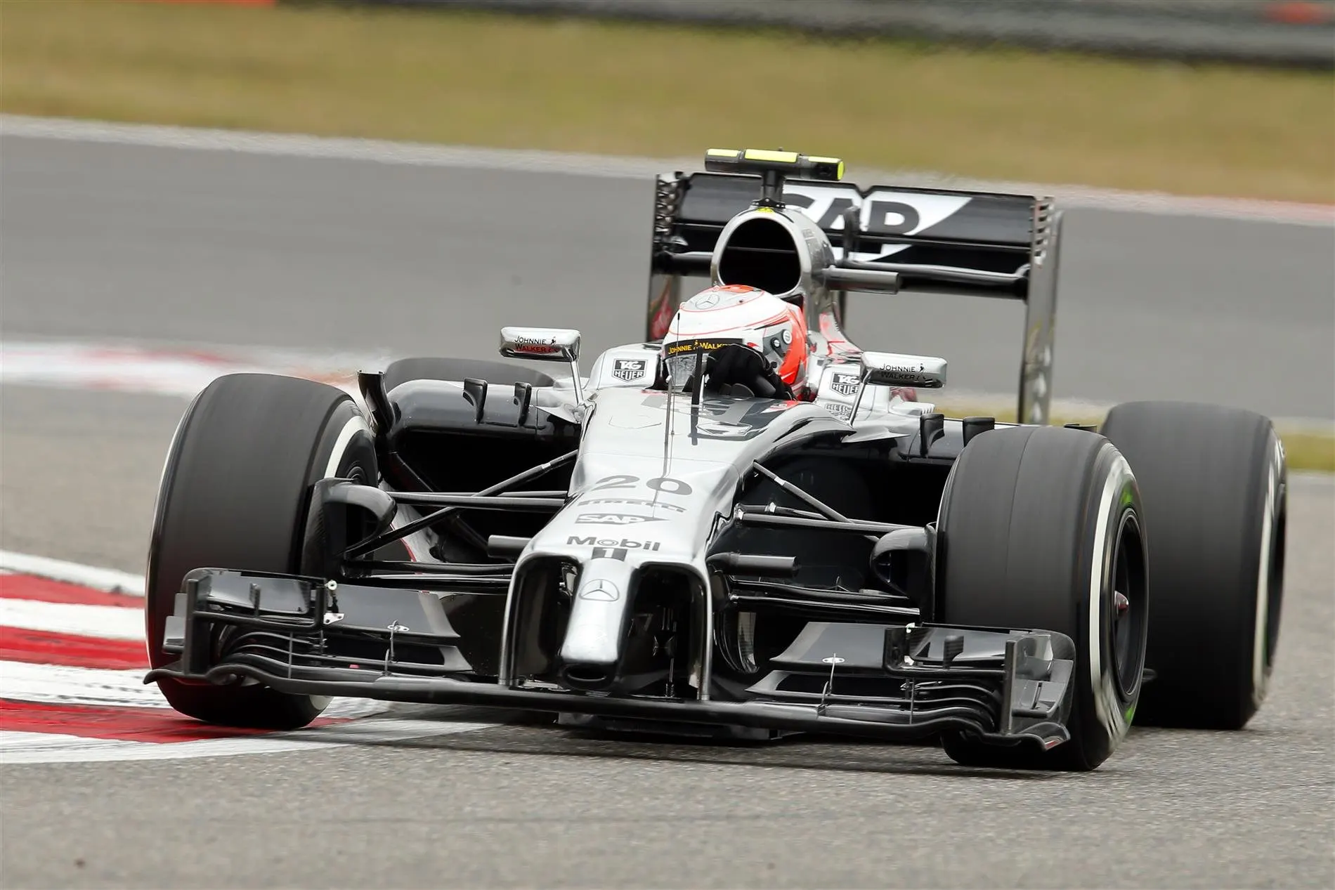 Kevin Magnussen (DEN) McLaren MP4-29. Formula One World Championship, Rd4, Chinese Grand Prix, Practice, Shanghai, China, Friday, 18 April 2014