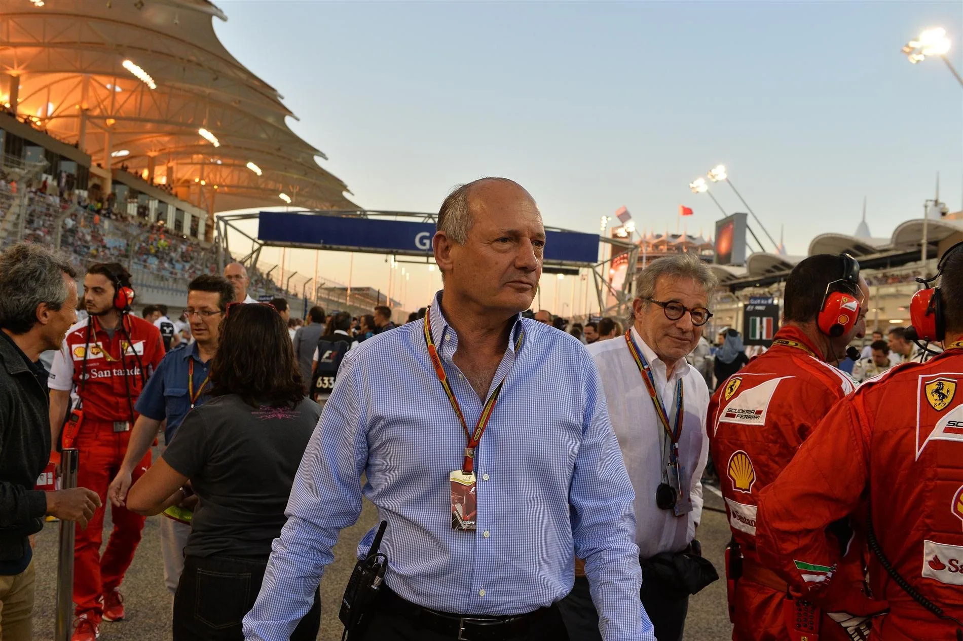 Ron Dennis (GBR) McLaren Executive Chairman. Formula One World Championship, Rd3, Bahrain Grand Prix, Race, Bahrain International Circuit, Sakhir, Bahrain, Sunday, 6 April 2014