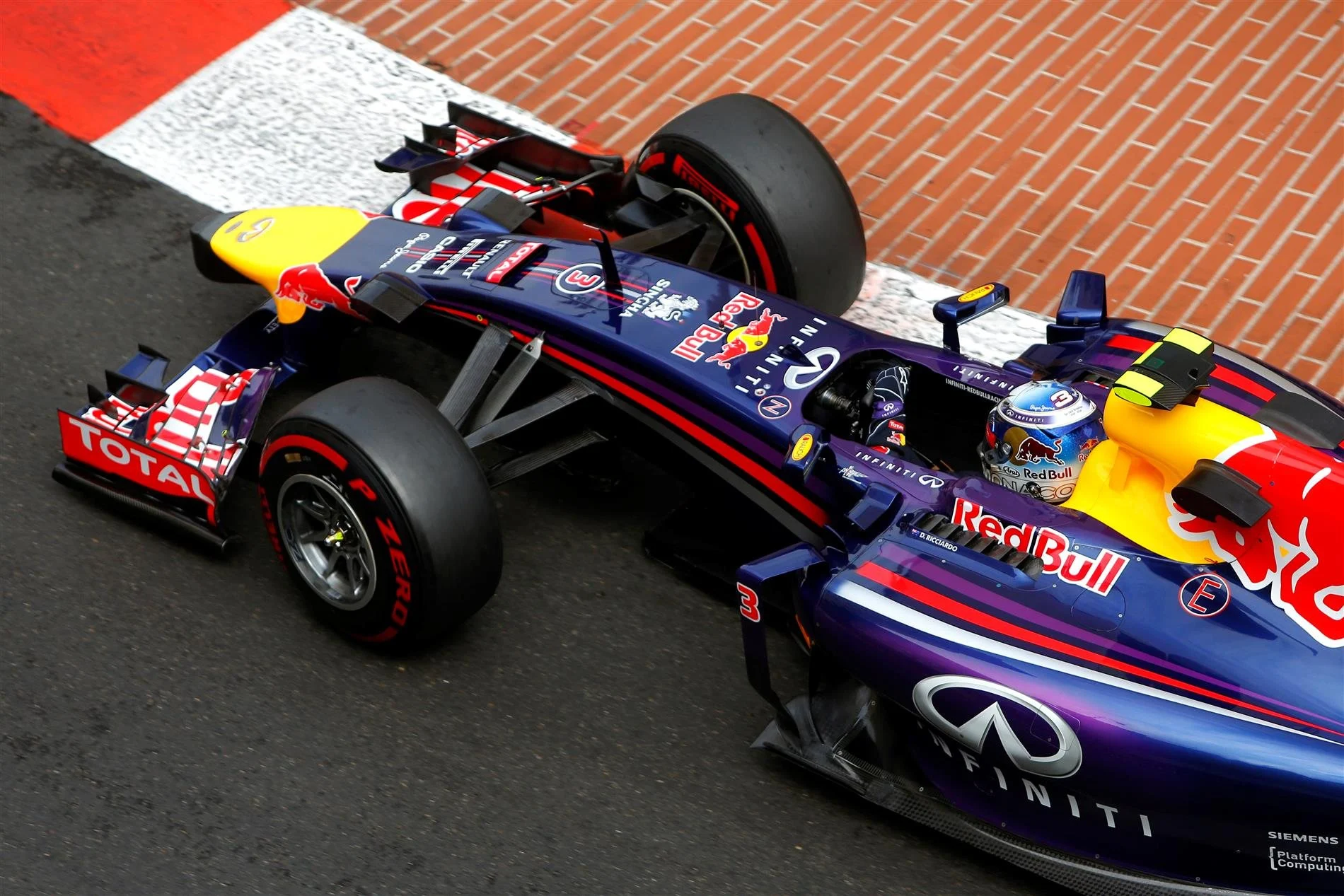 Daniel Ricciardo (AUS) Red Bull Racing RB10. Formula One World Championship, Rd6, Monaco Grand Prix, Practice, Monte-Carlo, Monaco, Thursday, 22 May 2014