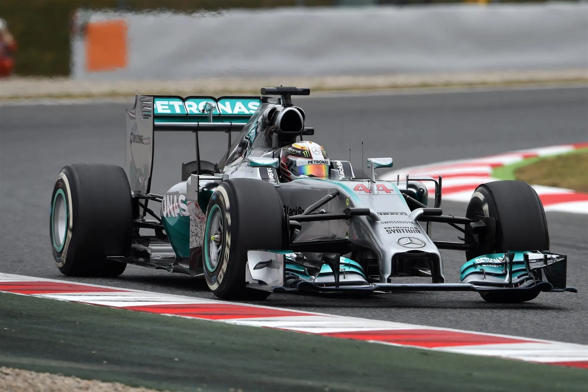 Lewis Hamilton (GBR) Mercedes AMG F1 W05. Formula One World Championship, Rd5, Spanish Grand Prix, Race, Barcelona, Spain, Sunday, 11 May 2014