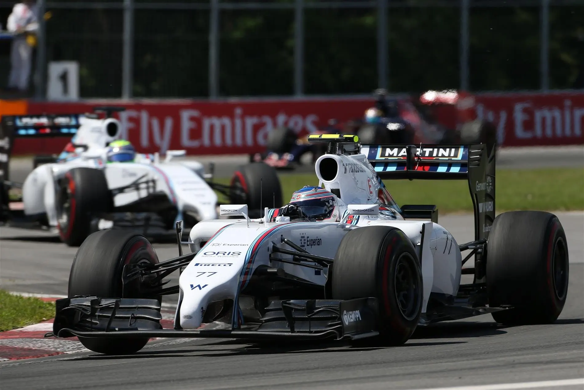 Valtteri Bottas (FIN) Williams FW36. Formula One World Championship, Rd7, Canadian Grand Prix, Race, Montreal, Canada, Sunday, 8 June 2014