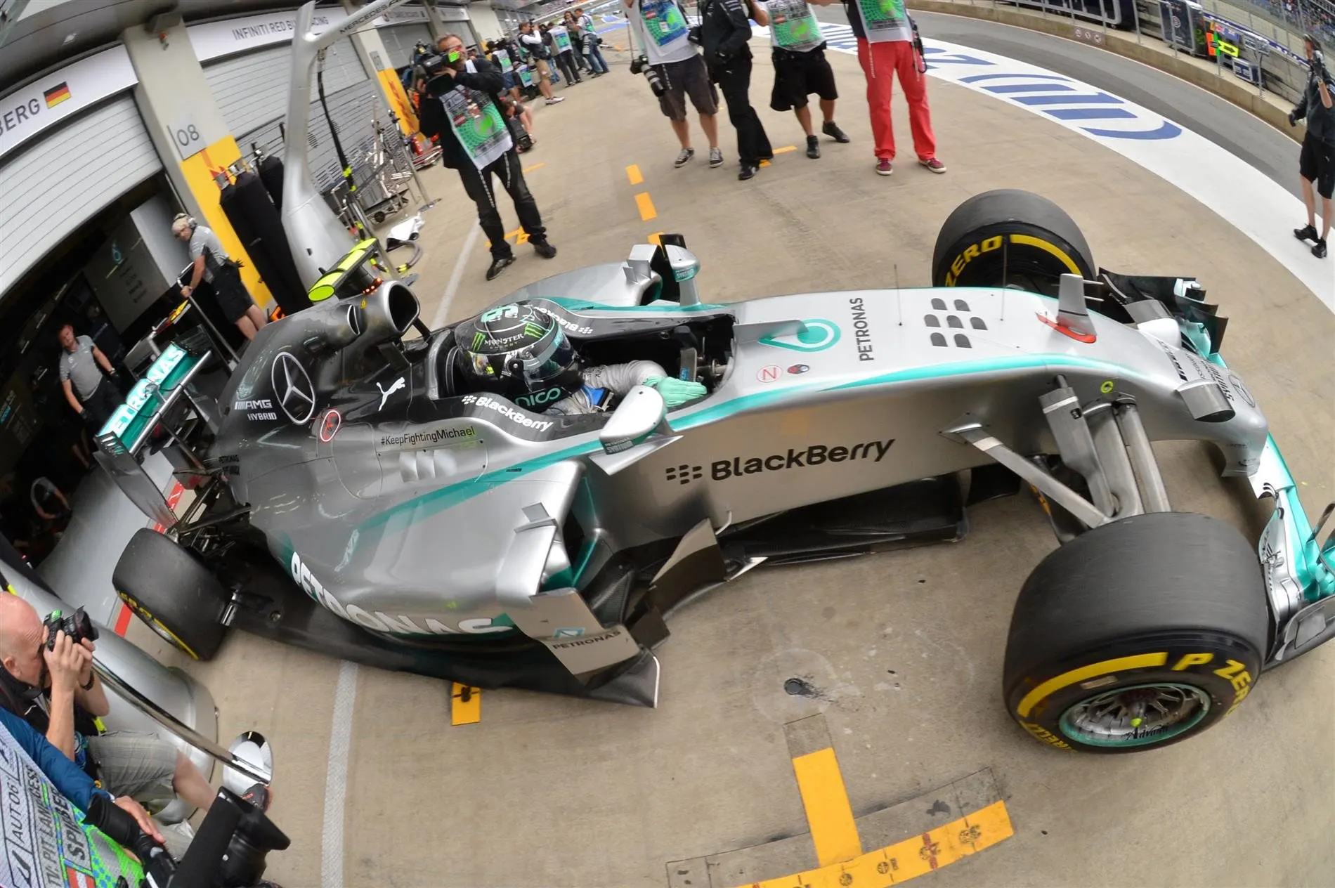 Nico Rosberg (GER) Mercedes AMG F1 W05. Formula One World Championship, Rd8, Austrian Grand Prix, Qualifying, Spielberg, Austria, Saturday, 21 June 2014