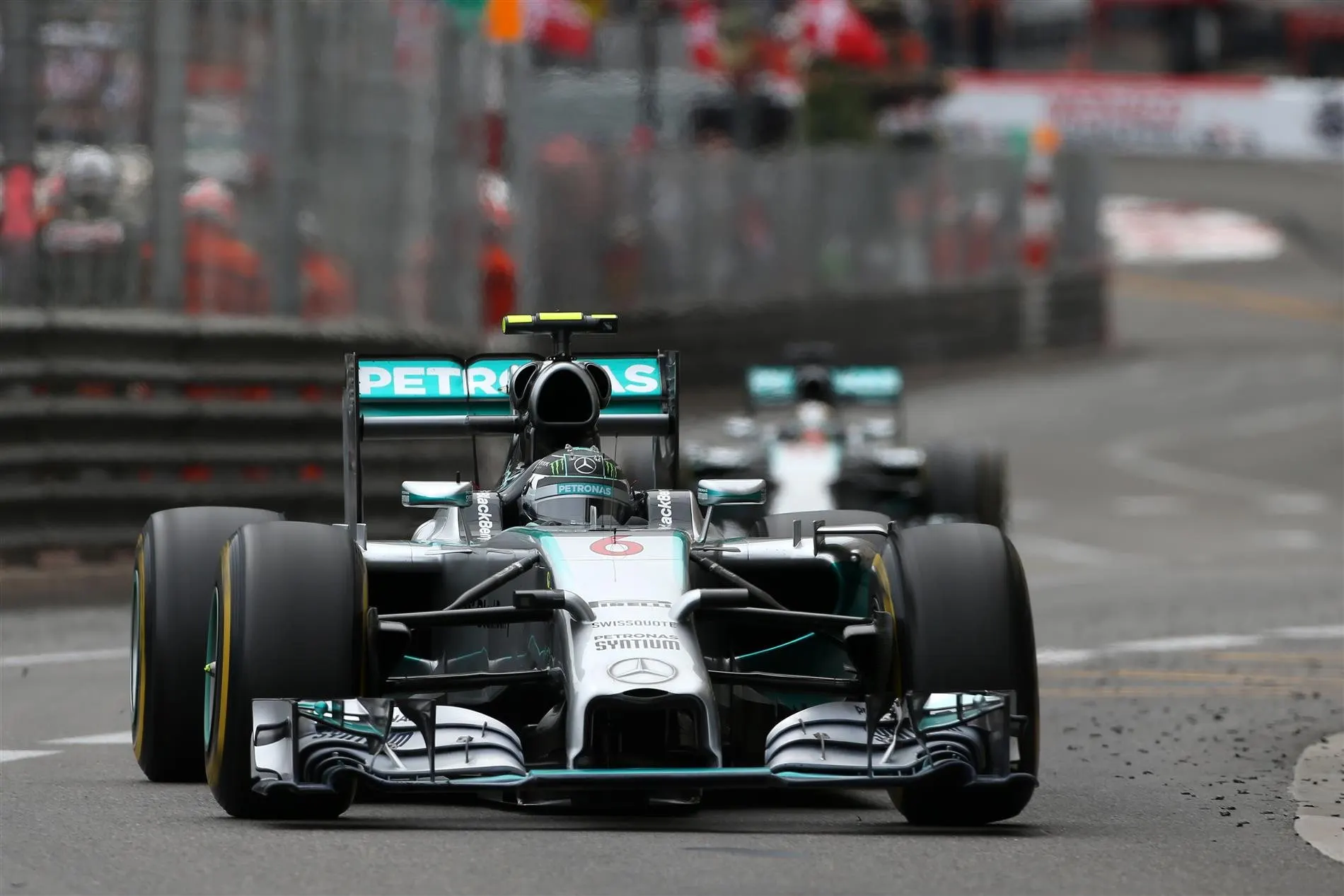 Race winner Nico Rosberg (GER) Mercedes AMG F1 W05. Formula One World Championship, Rd6, Monaco Grand Prix, Race, Monte-Carlo, Monaco, Sunday, 25 May 2014