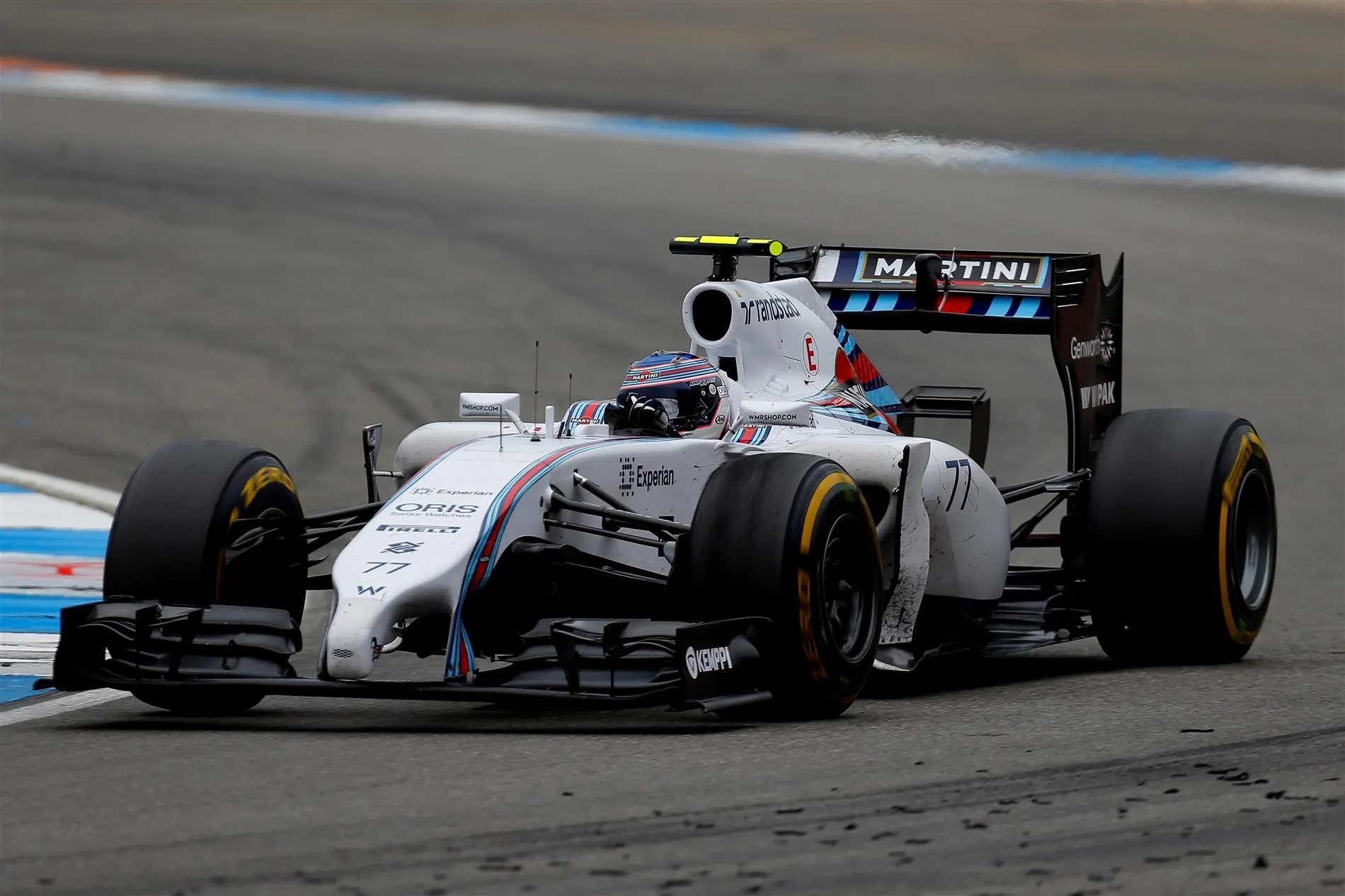 Valtteri Bottas (FIN) Williams FW36. Formula One World Championship, Rd10, German Grand Prix, Race Day, Hockenheim, Germany, Sunday, 20 July 2014