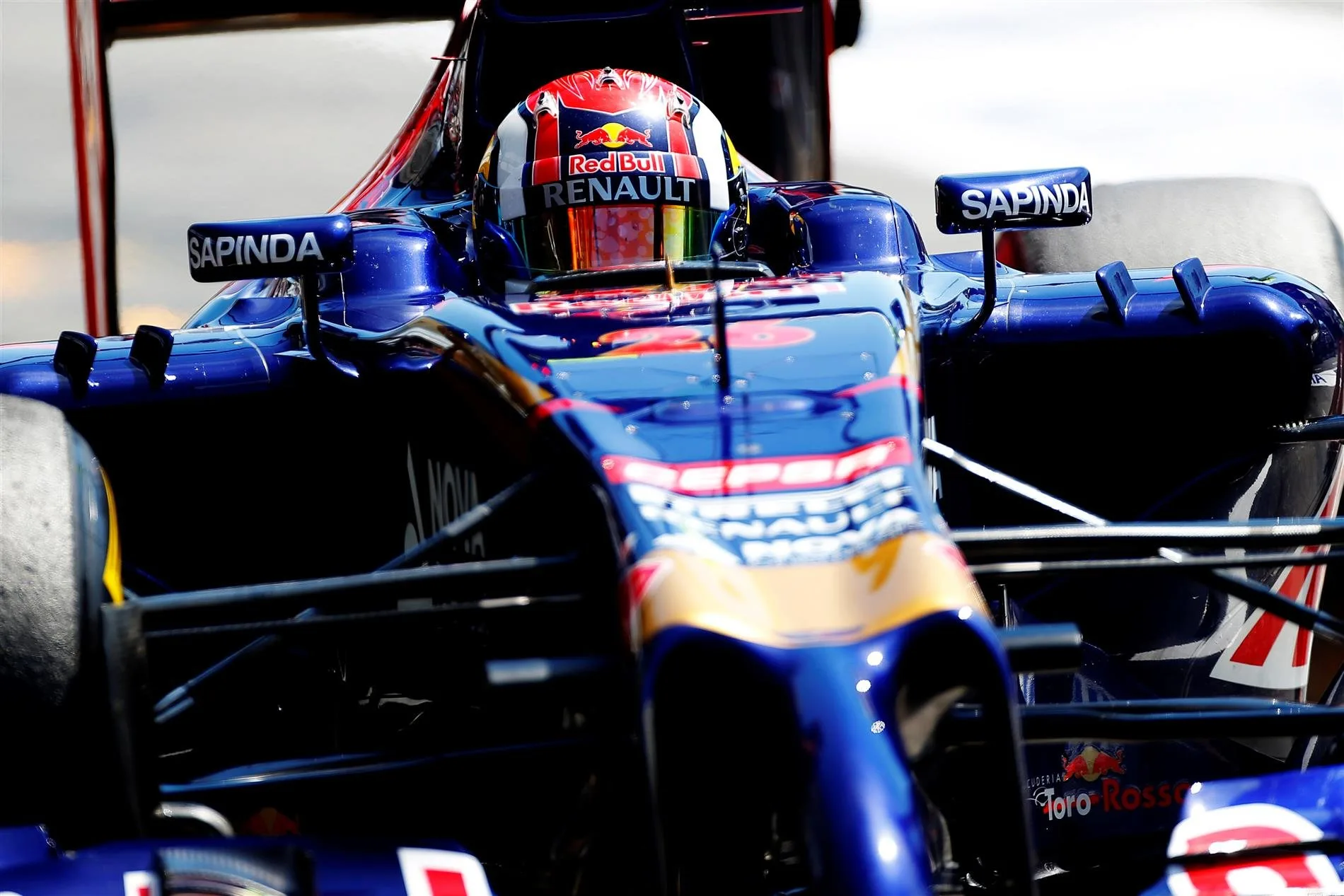 Daniil Kvyat (RUS) Scuderia Toro Rosso STR9. Formula One World Championship, Rd10, German Grand Prix, Practice, Hockenheim, Germany, Friday, 18 July 2014