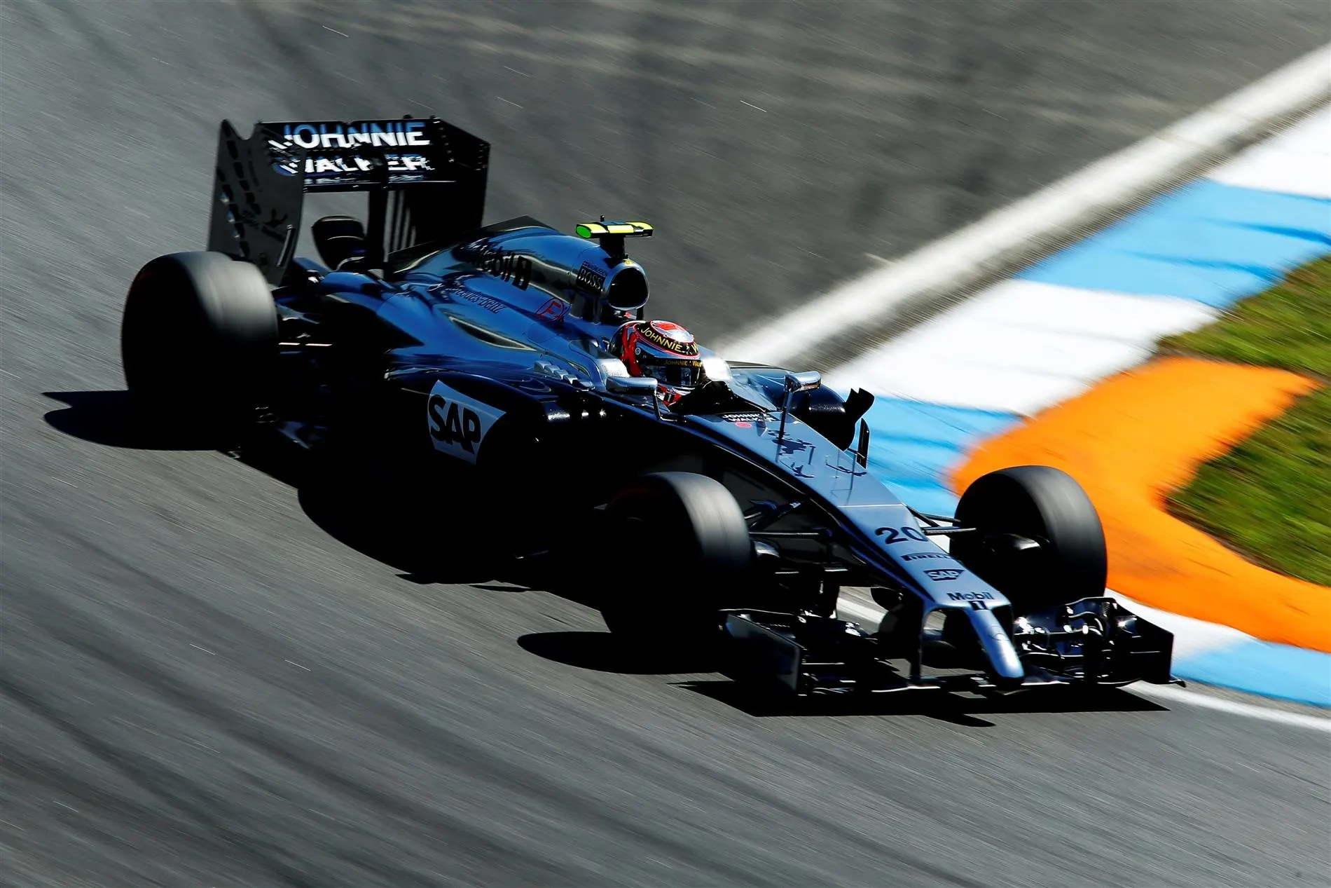 Kevin Magnussen (DEN) McLaren MP4-29. Formula One World Championship, Rd10, German Grand Prix, Qualifying, Hockenheim, Germany, Saturday, 19 July 2014