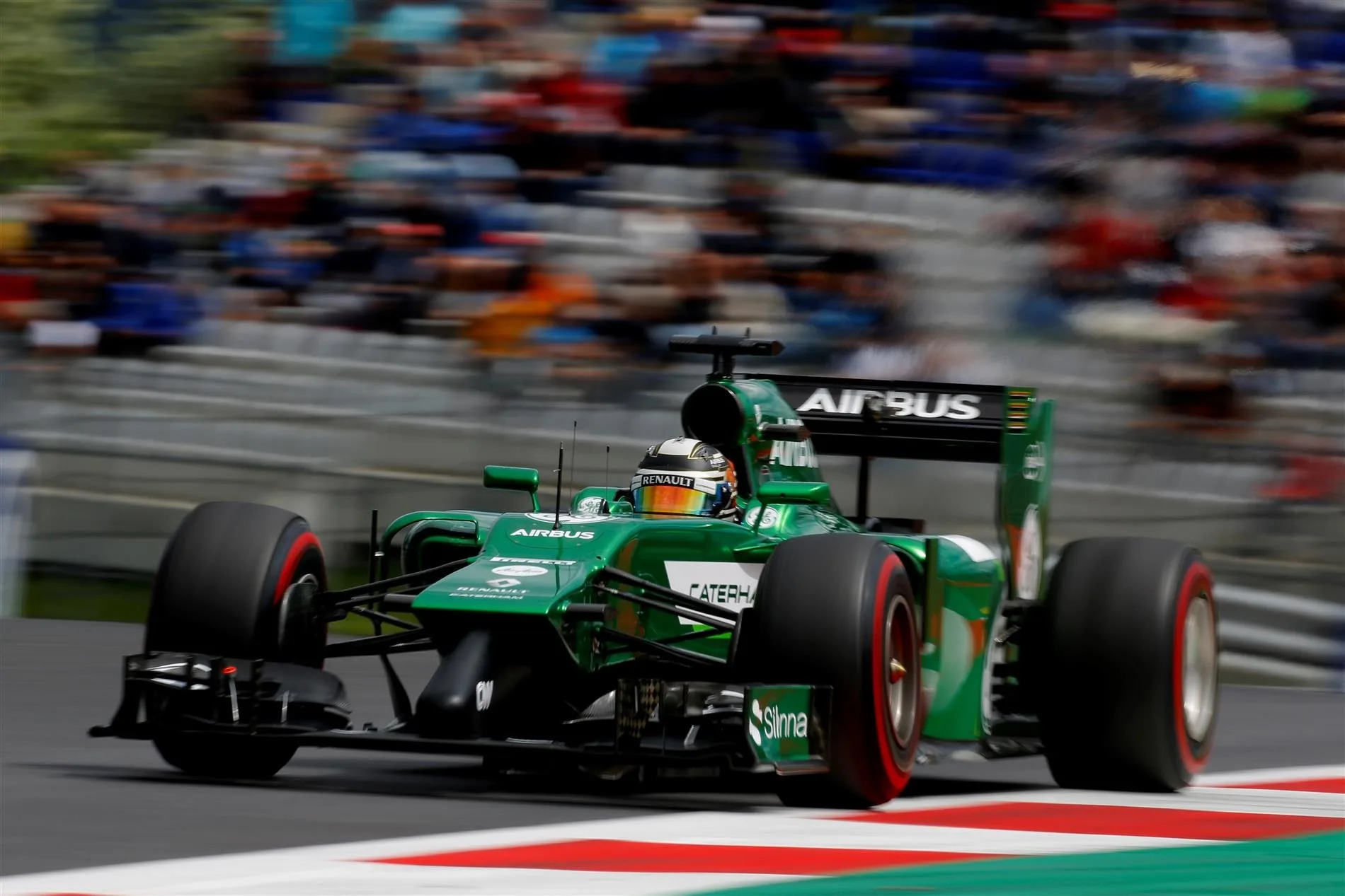 Kamui Kobayashi (JPN) Caterham CT05. Formula One World Championship, Rd8, Austrian Grand Prix, Practice, Spielberg, Austria, Friday, 20 June 2014