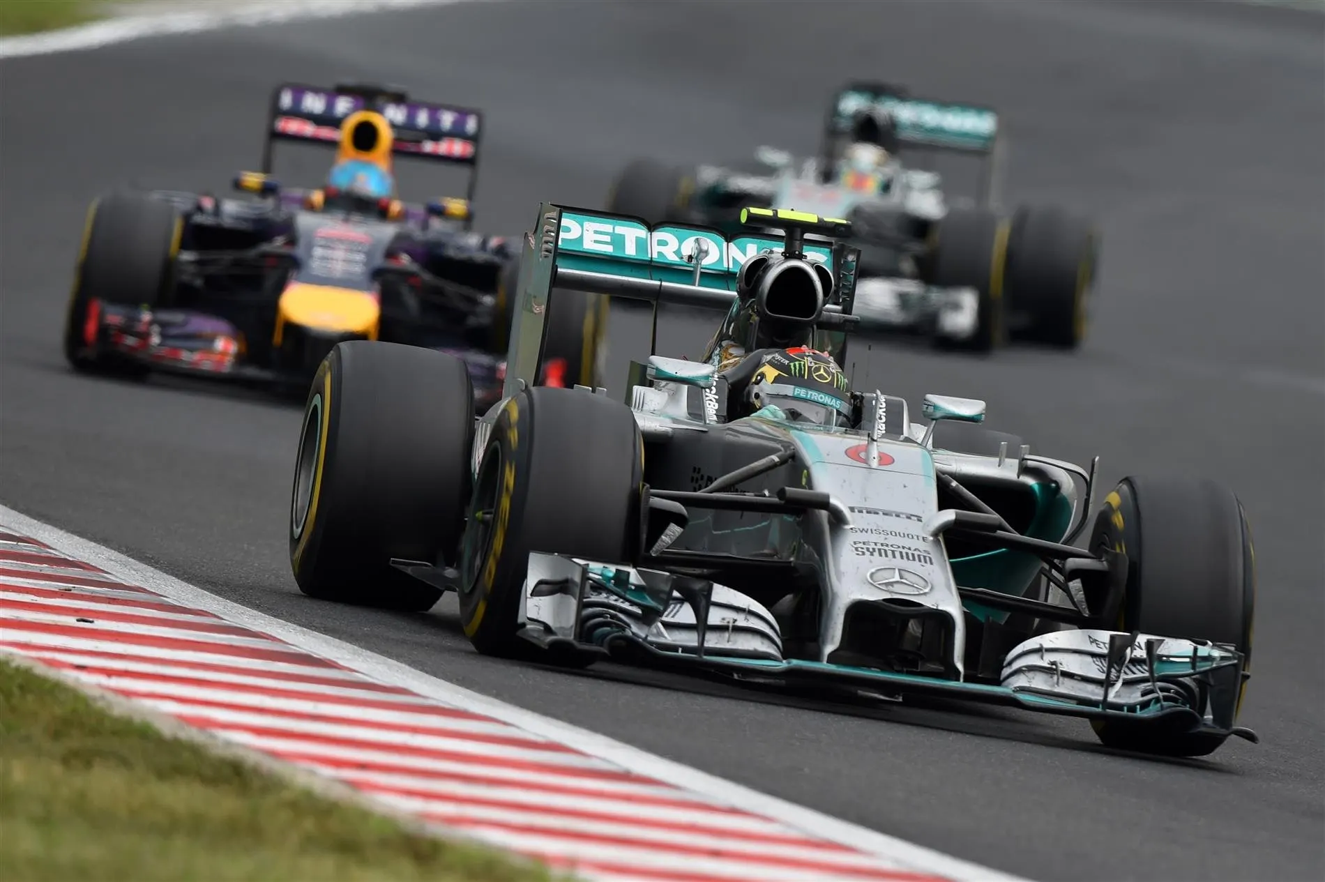 Nico Rosberg (GER) Mercedes AMG F1 W05. Formula One World Championship, Rd11, Hungarian Grand Prix, Race Day, Hungaroring, Hungary. Sunday, 27 July 2014