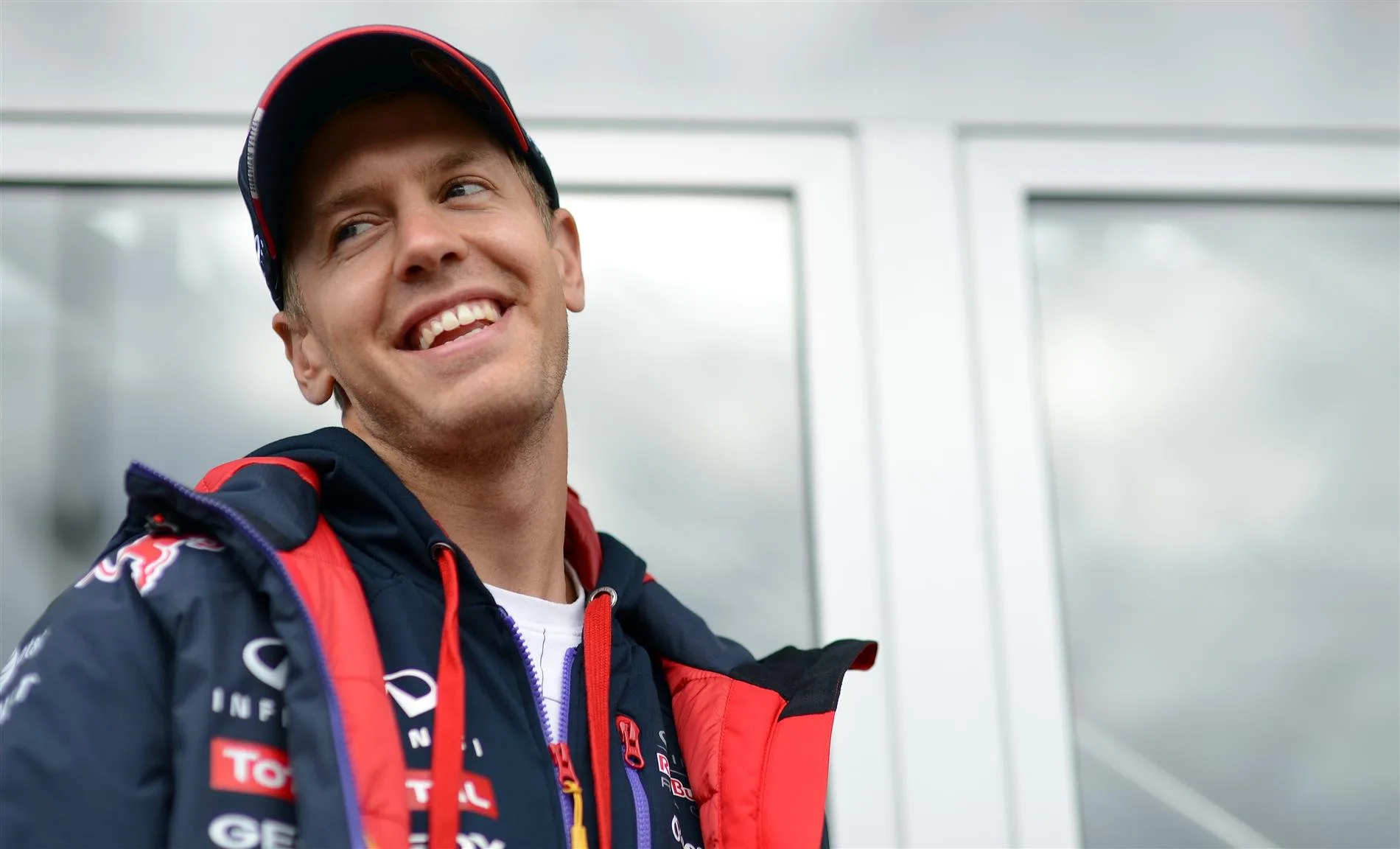 Sebastian Vettel (GER) Red Bull Racing. Formula One World Championship, Rd12, Belgian Grand Prix, Preparations, Spa-Francorchamps, Belgium, Thursday, 21 August 2014