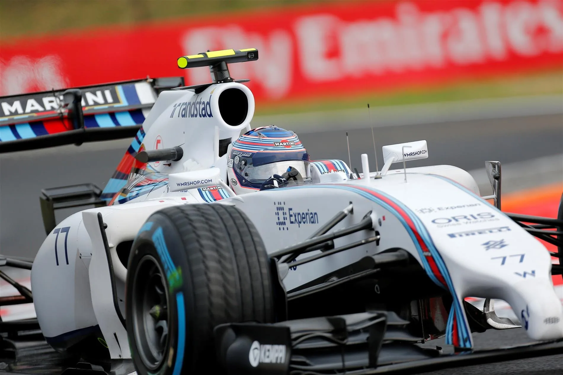 Valtteri Bottas (FIN) Williams FW36. Formula One World Championship, Rd11, Hungarian Grand Prix, Race Day, Hungaroring, Hungary. Sunday, 27 July 2014