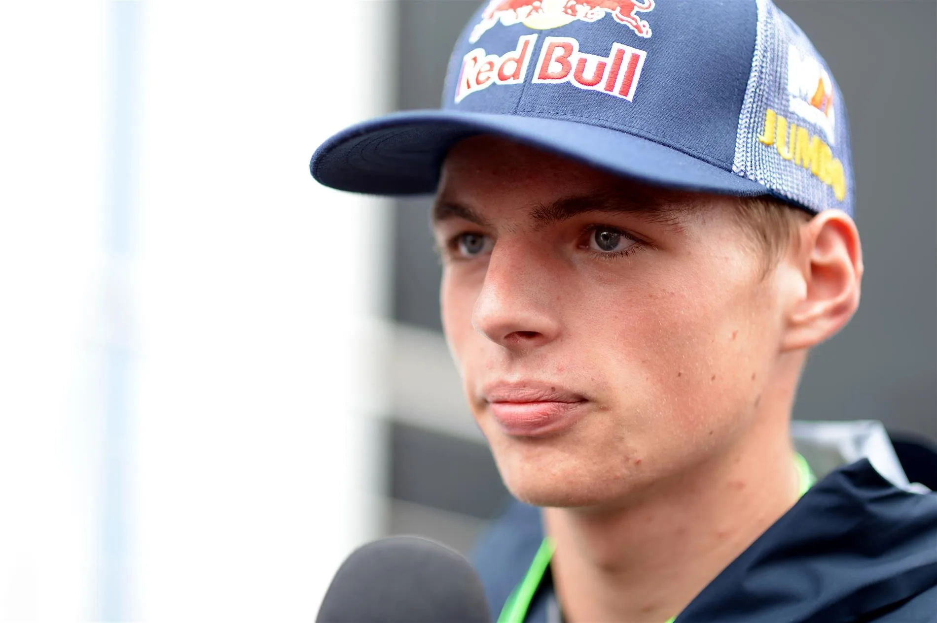 Max Verstappen (NDL) is interviewed about becoming a Scuderia Toro Rosso driver in 2015. Formula One World Championship, Rd12, Belgian Grand Prix, Preparations, Spa-Francorchamps, Belgium, Thursday, 21 August 2014