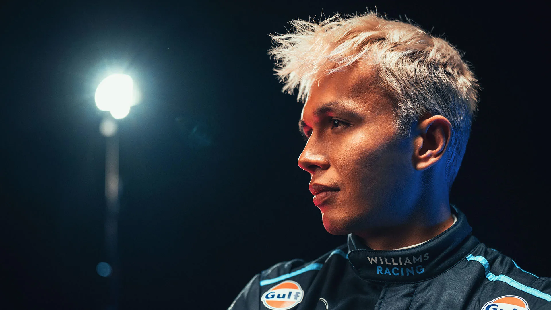 Alex Albon, Williams FW45 livery launch