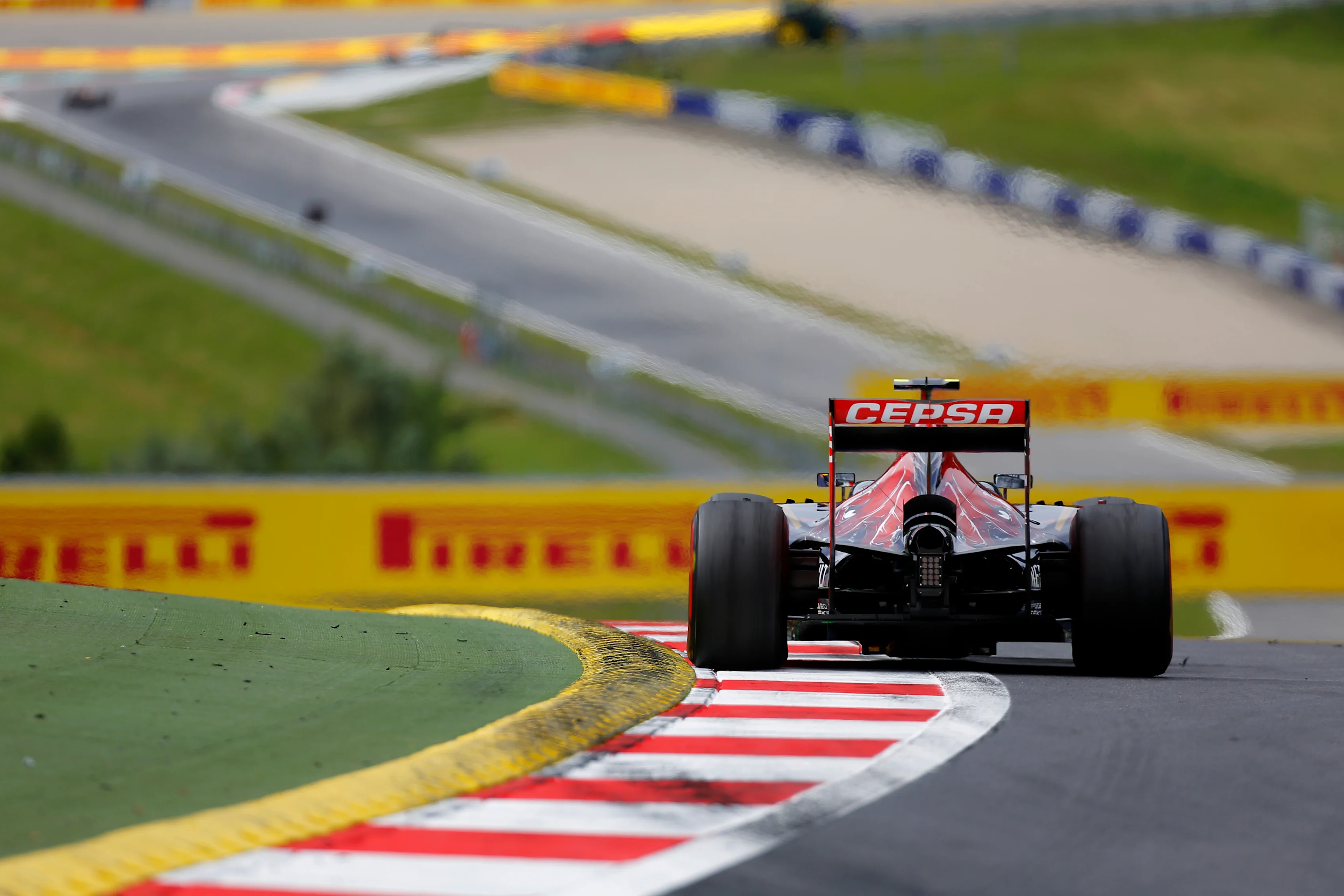 Daniil Kvyat (RUS) Scuderia Toro Rosso STR9. Formula One World Championship, Rd8, Austrian Grand Prix, Practice, Spielberg, Austria, Friday 20 June 2014. © Sutton Motorsport Images