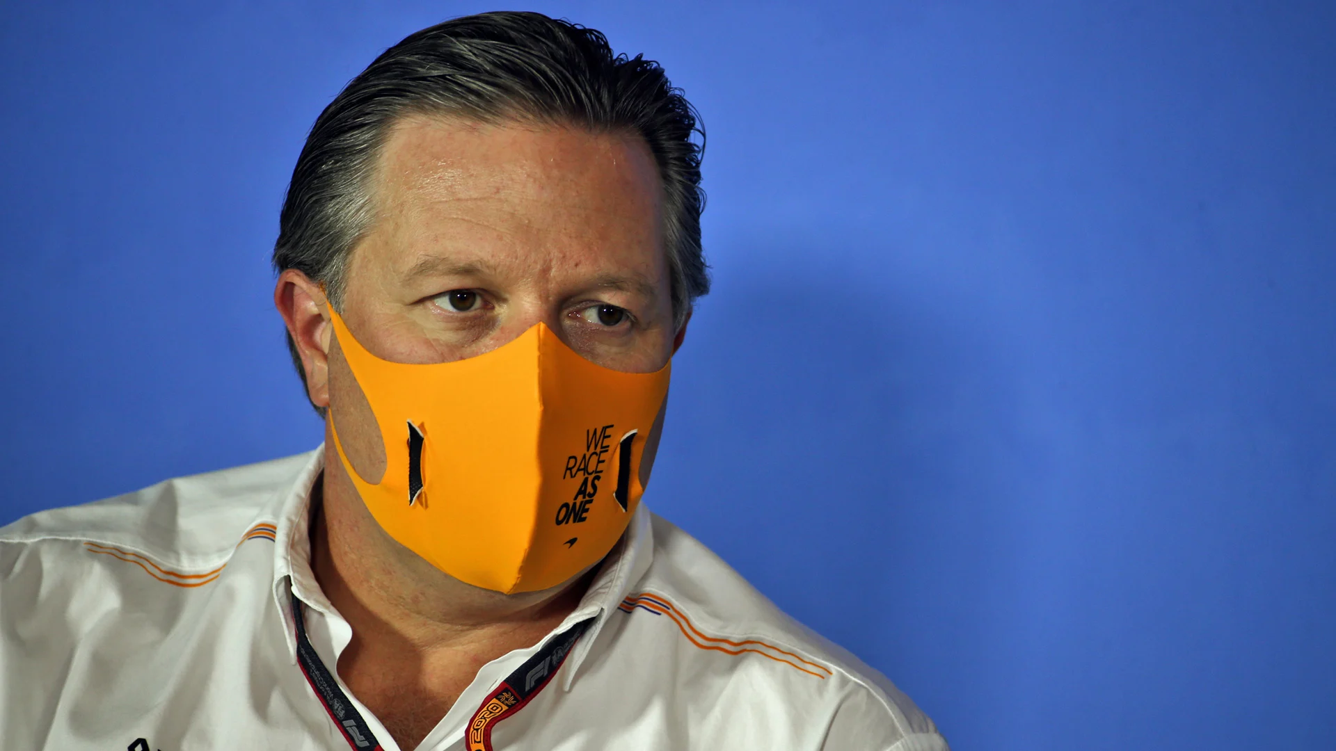 Zak Brown (USA) McLaren Executive Director in the FIA Press Conference.
03.07.2020. Formula 1 World