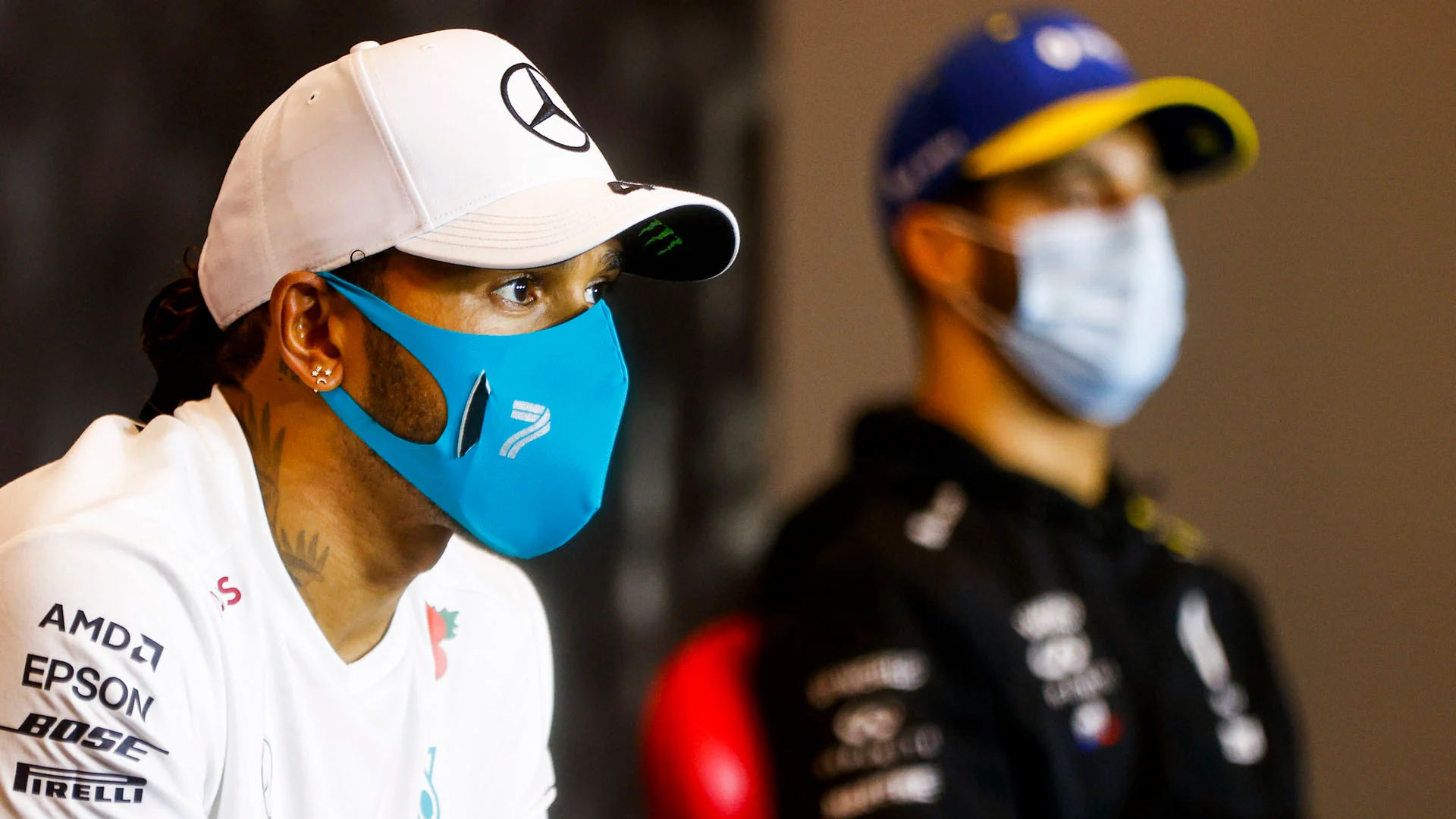 Race winner Lewis Hamilton, Mercedes-AMG Petronas F1 in the press conference