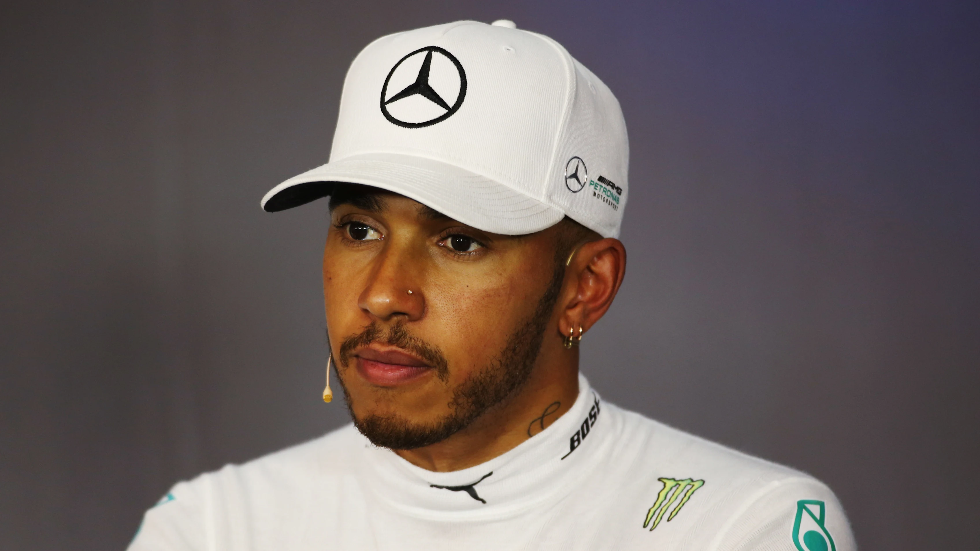 Red Bull Ring, Spielberg, Austria.
Saturday 8 July 2017.
Lewis Hamilton, Mercedes AMG, in the post