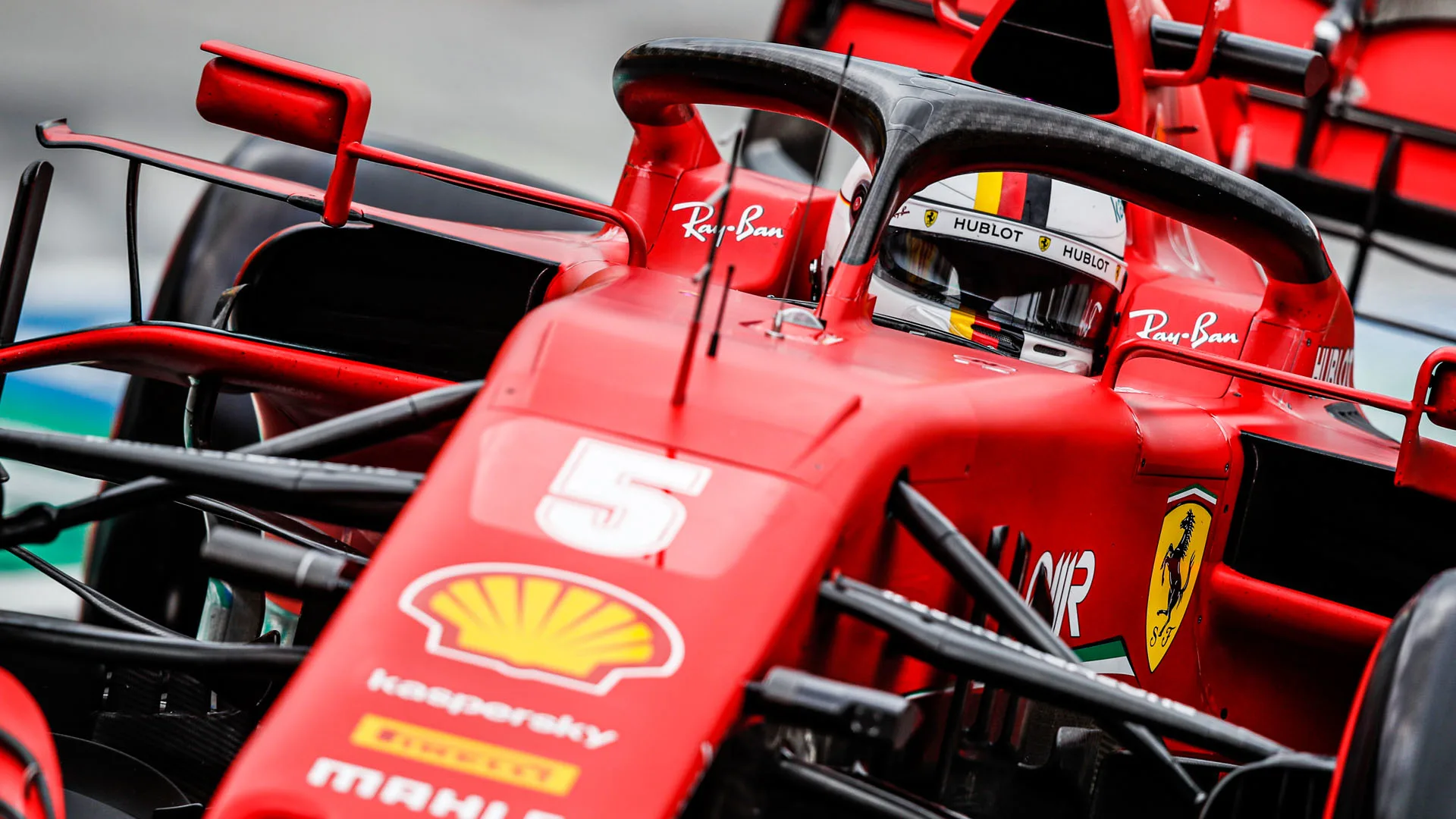 05 VETTEL Sebastian (ger), Scuderia Ferrari SF1000, action during the Formula 1 Aramco Magyar