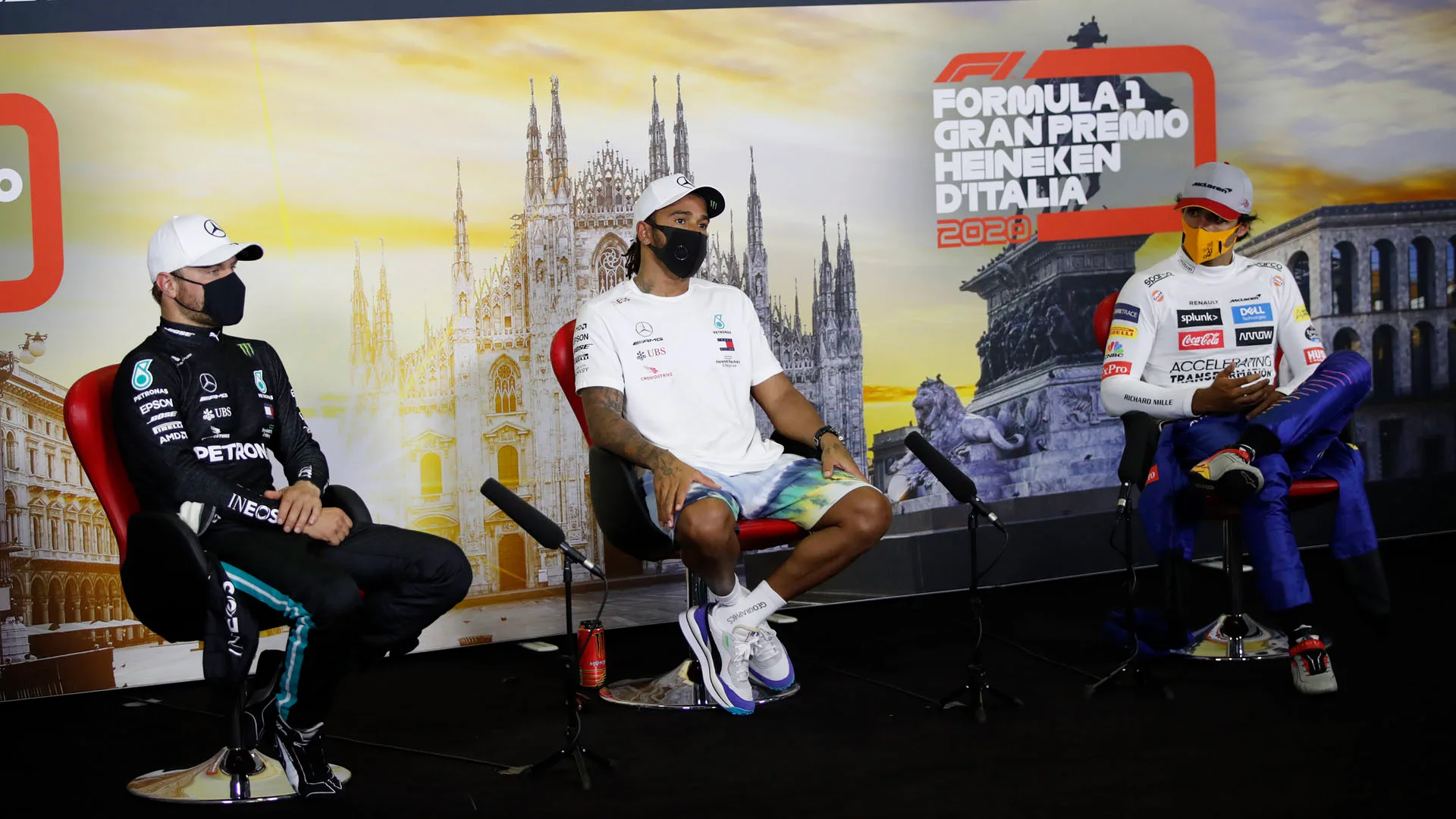 HAMILTON Lewis (gbr), Mercedes AMG F1 GP W11 Hybrid EQ Power+, portrait on pole position during the