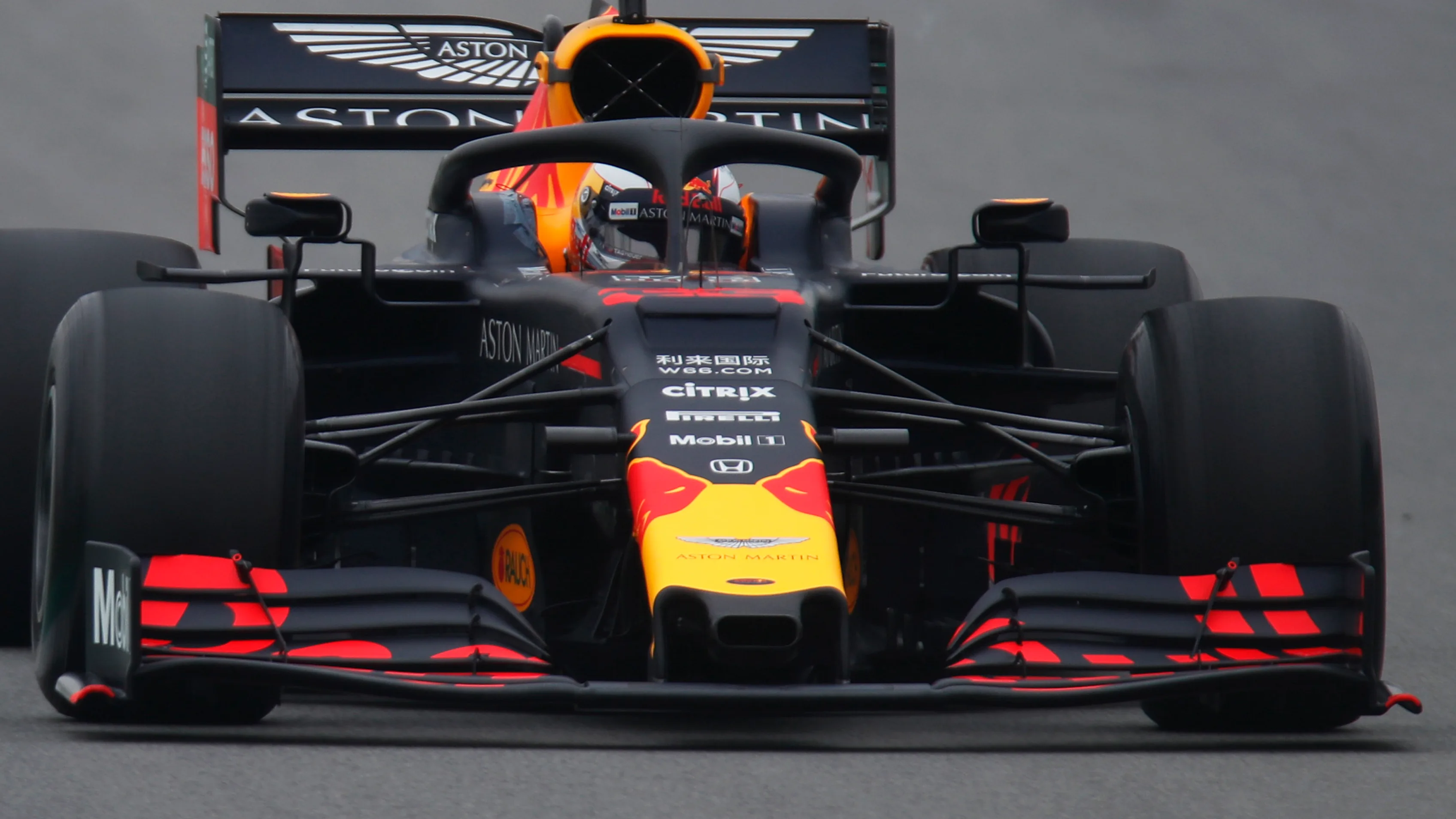 CIRCUIT DE BARCELONA-CATALUNYA, SPAIN - FEBRUARY 20: Max Verstappen, Red Bull Racing RB15 during