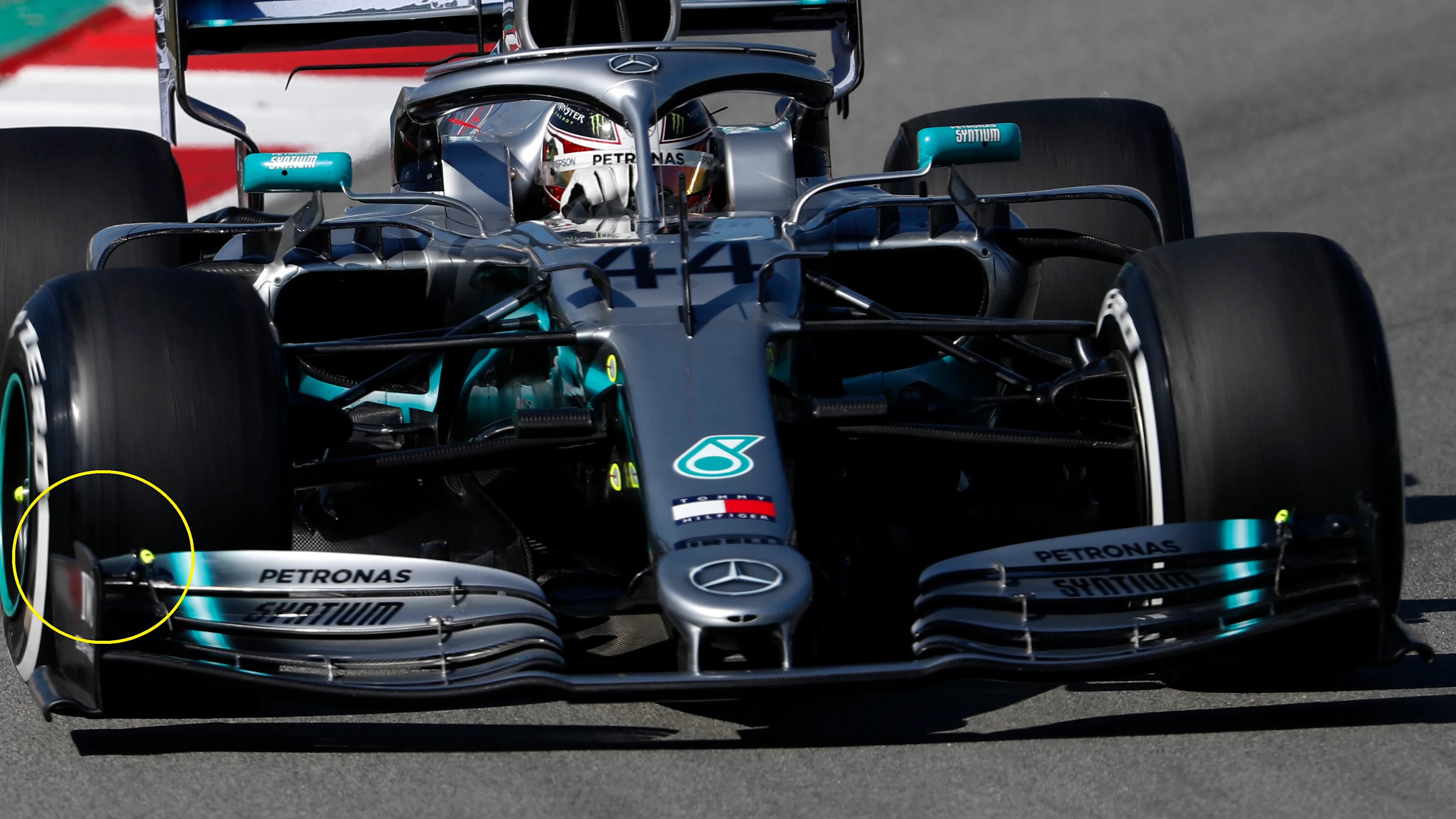 CIRCUIT DE BARCELONA-CATALUNYA, SPAIN - FEBRUARY 26: Lewis Hamilton, Mercedes-AMG F1 W10 EQ Power+