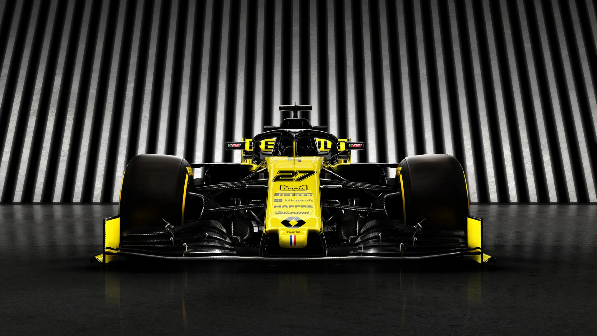 The Renault Sport F1 Team RS19.
Renault Sport F1 Team RS19 Launch, Tuesday 12th February 2019,
