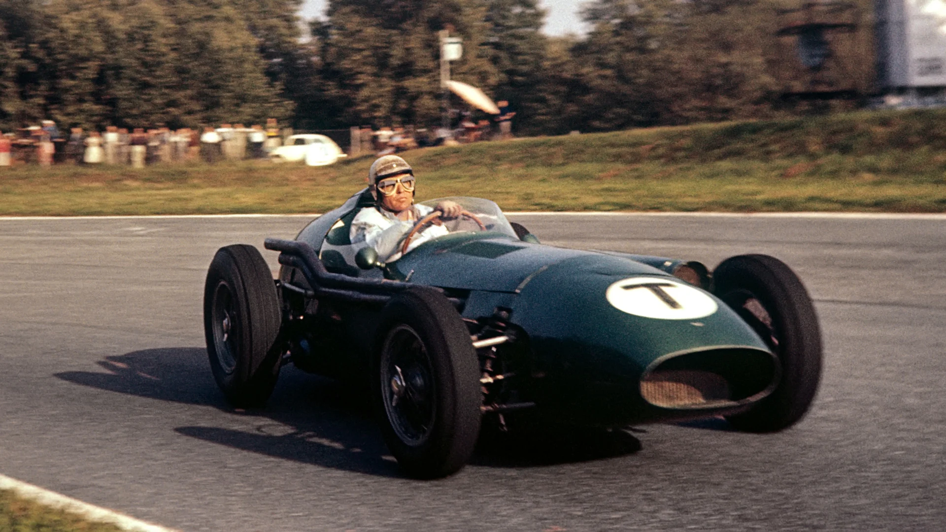 Carroll Shelby, Aston Martin DBR4, Grand Prix of Italy, Autodromo Nazionale Monza, 13 September