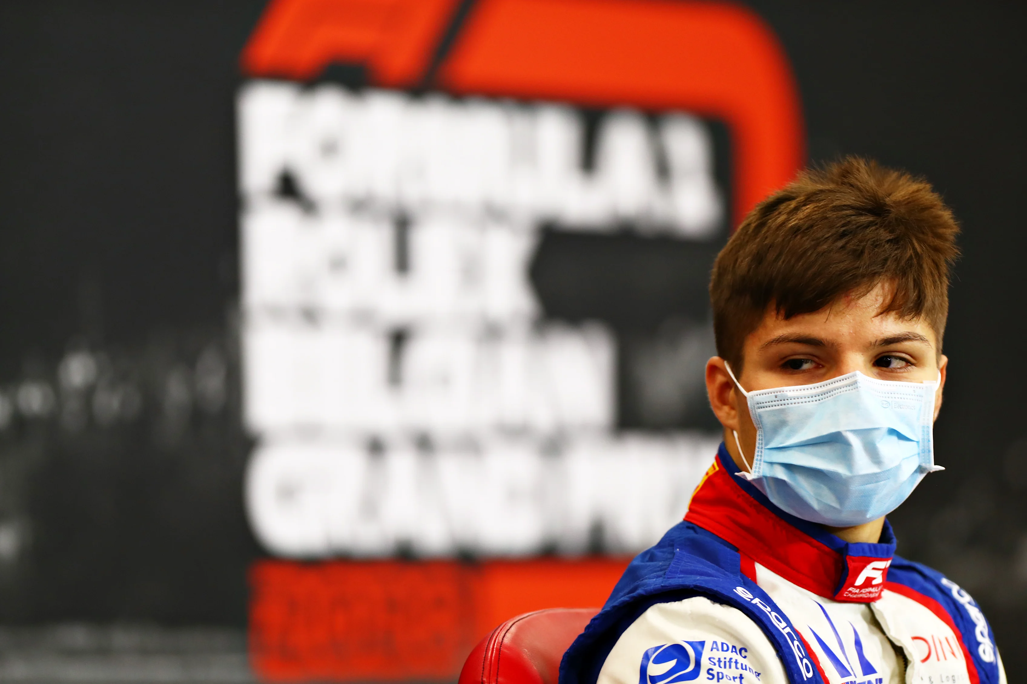 SPA, BELGIUM - AUGUST 28: Pole position qualifier Lirim Zendeli of Germany and Trident talks in a