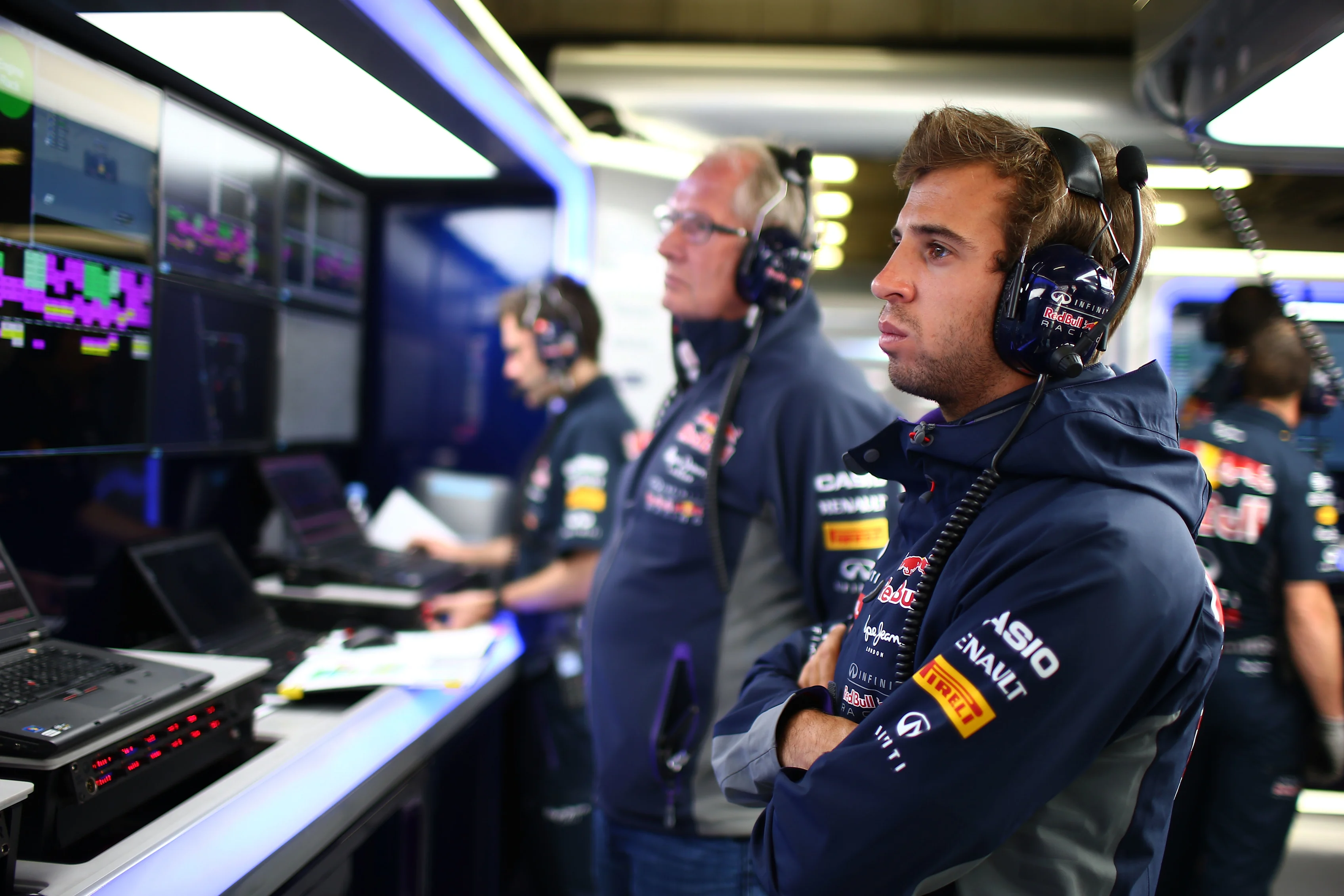 SHANGHAI, CHINA - APRIL 11:  Test and reserve driver Antonio Felix da Costa of Portugal and