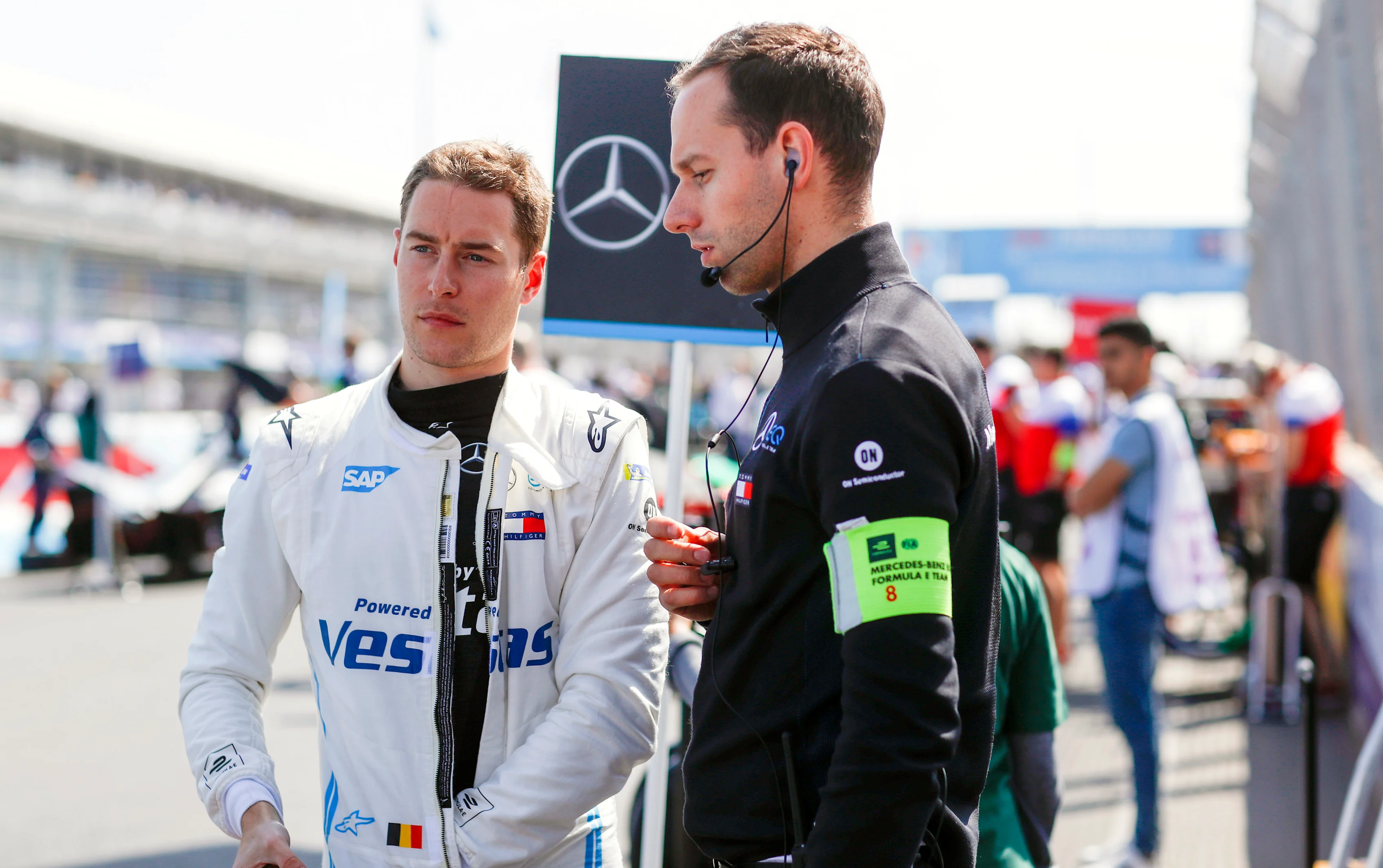 MARRAKECH, MOROCCO - FEBRUARY 29: In this handout from FIA Formula E, Stoffel Vandoorne (BEL),