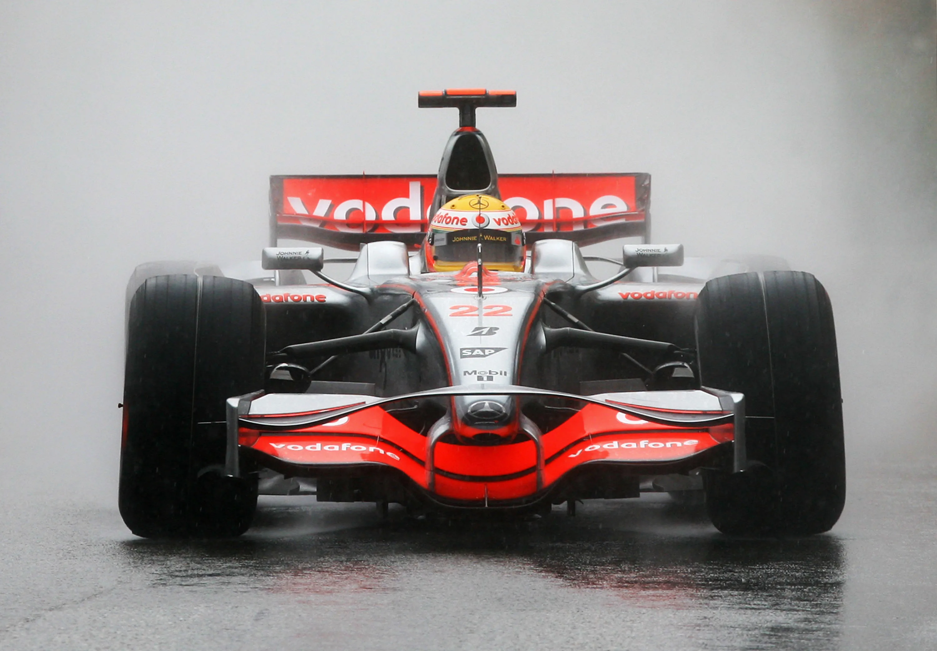 MONTE CARLO, MONACO - MAY 25: Lewis Hamilton of Great Britain and McLaren Mercedes drives on his