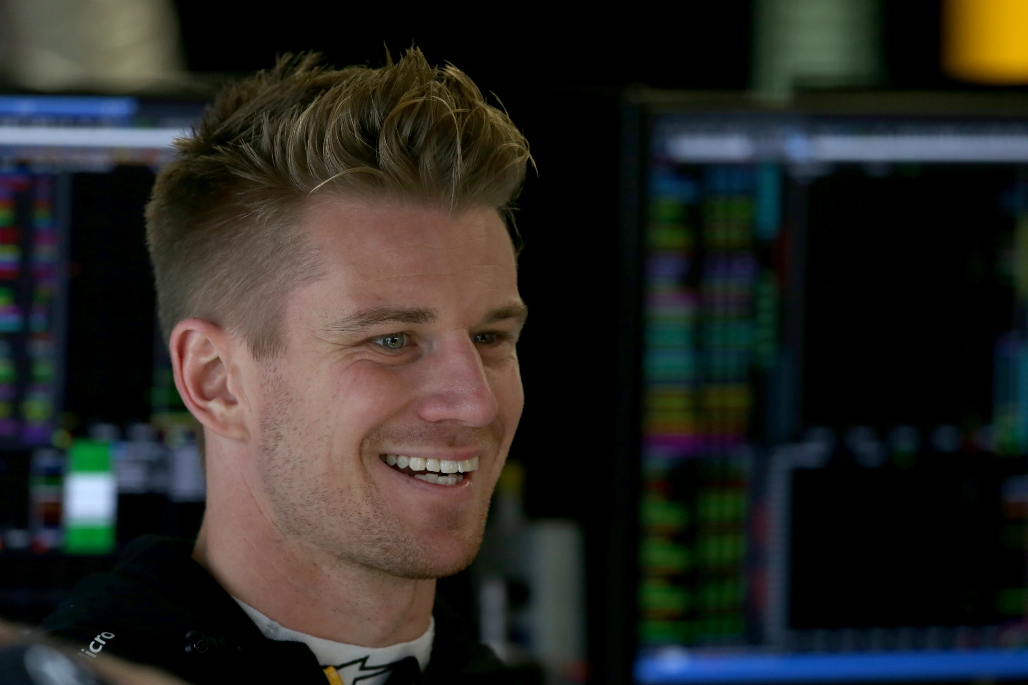 SAO PAULO, BRAZIL - NOVEMBER 15: Nico Hulkenberg of Germany and Renault Sport F1 prepares to drive