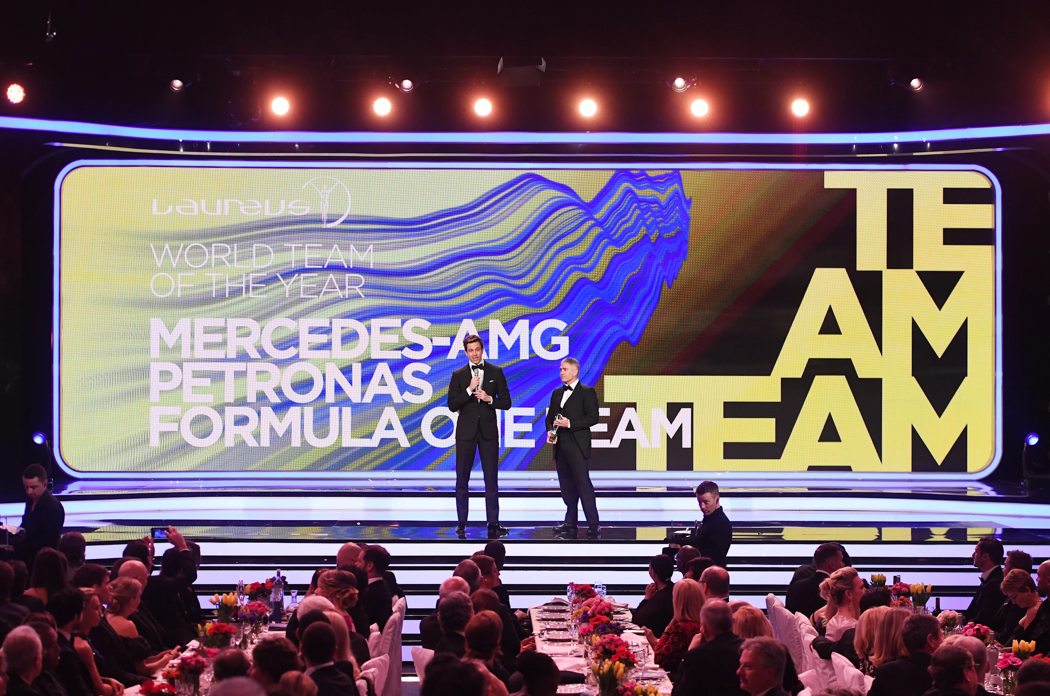 MONACO - FEBRUARY 27:  Laureus Academy member Mick Doohan looks on as  the winner of the award for