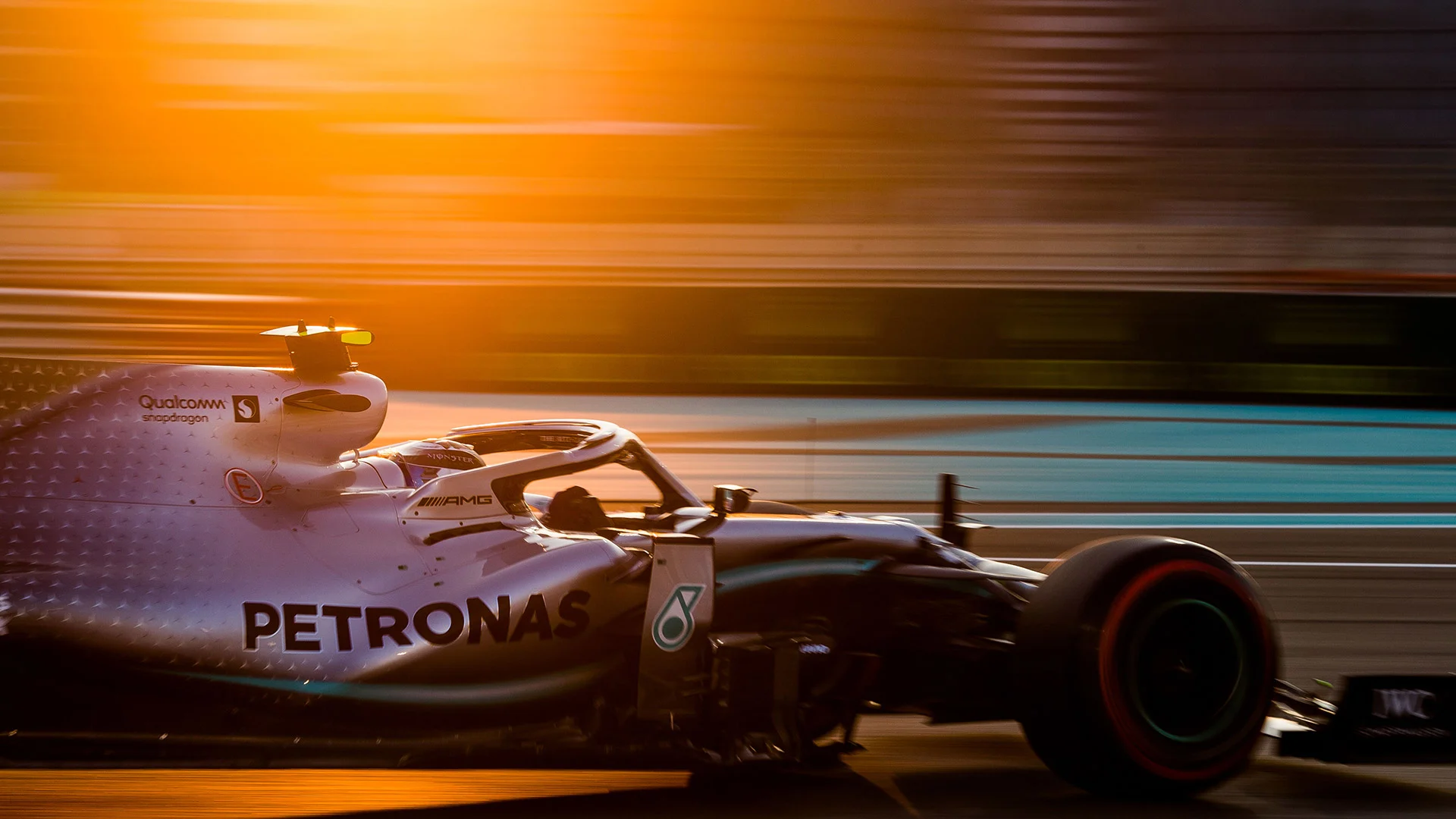 ABU DHABI, UNITED ARAB EMIRATES - NOVEMBER 30: Valterri Bottas of Mercedes and Finland during