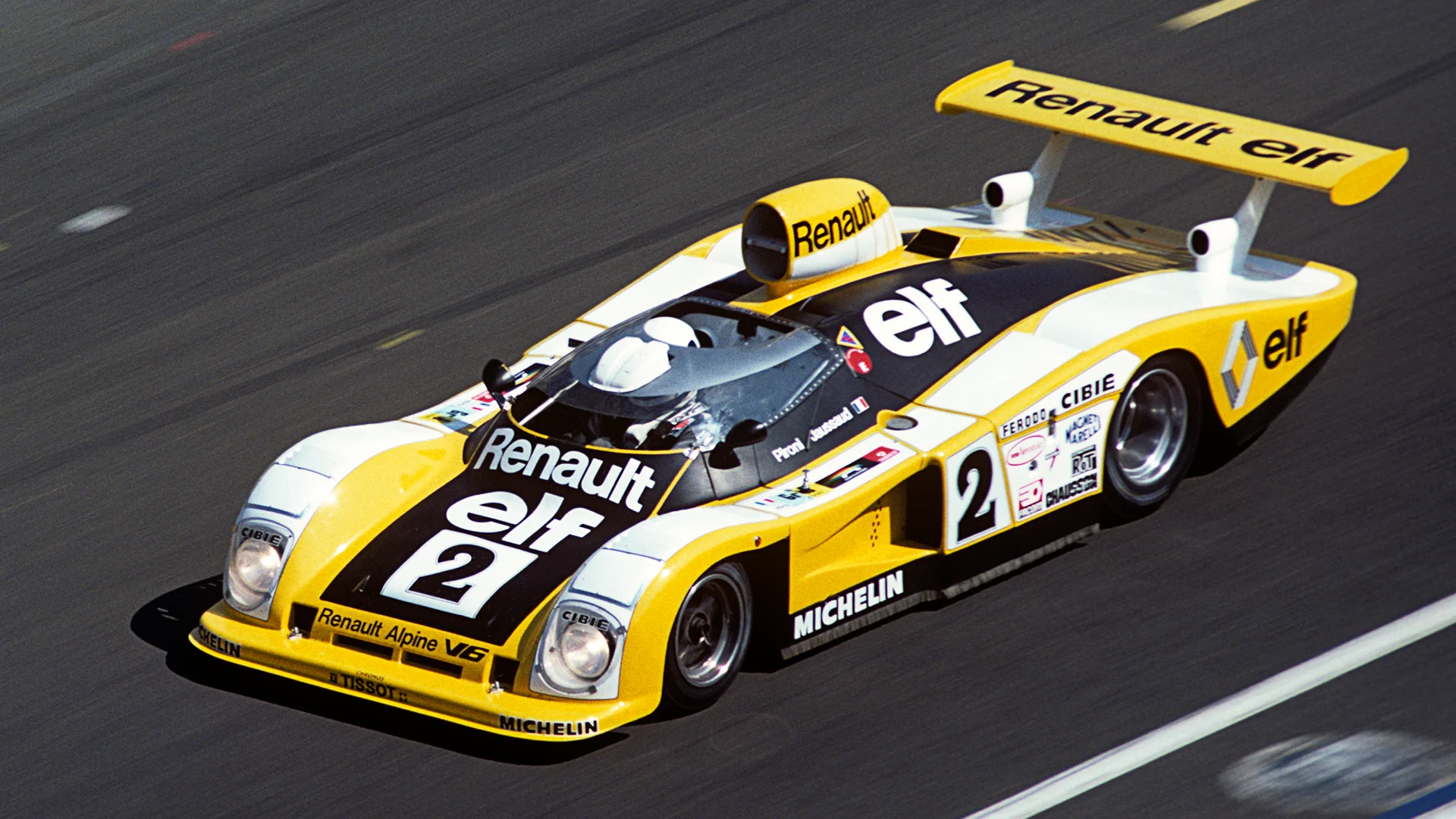 Didier Pironi, Renault-Alpine A443, 24 Hours of Le Mans, Le Mans, France, 1978. (Photo by Bernard