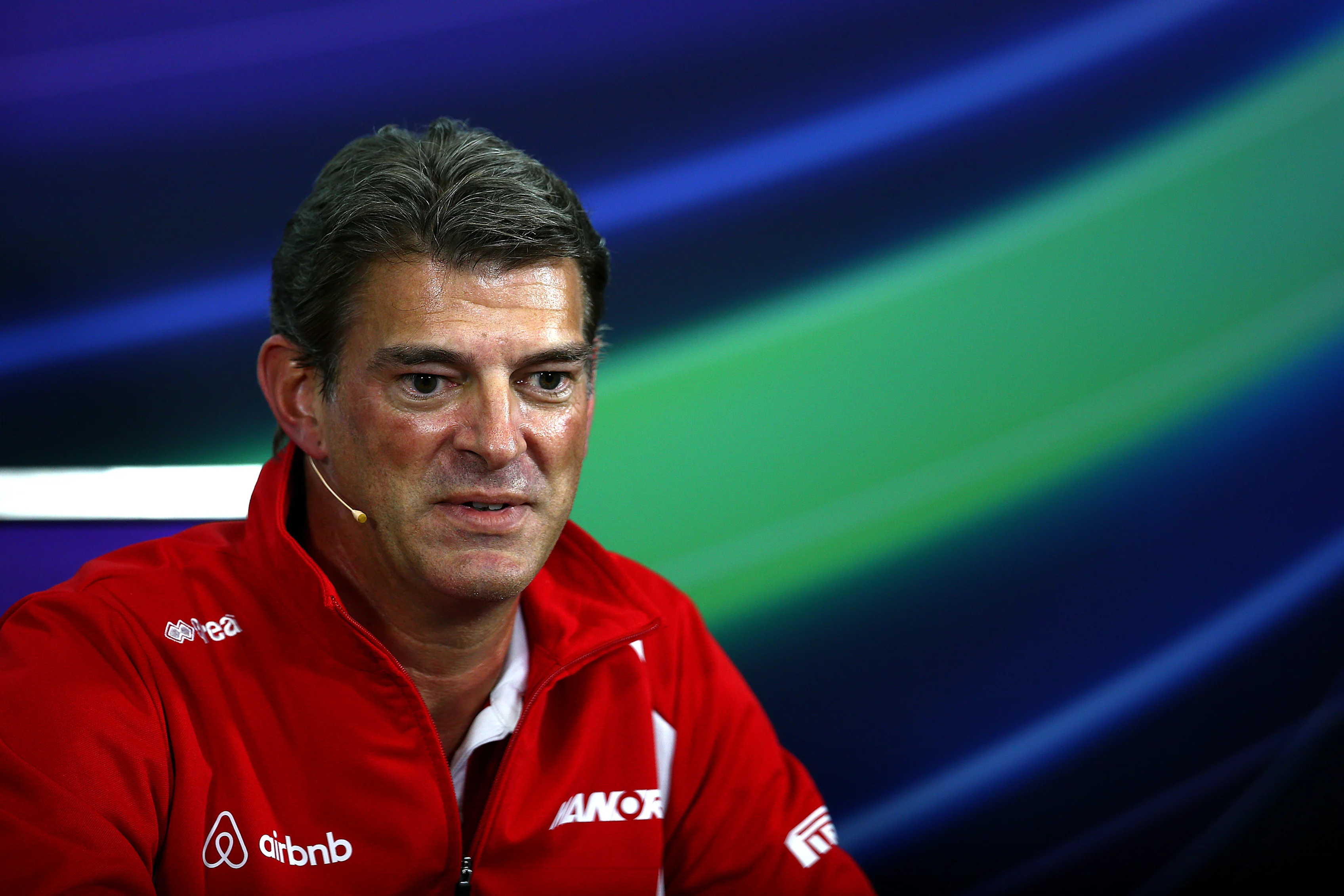 SAO PAULO, BRAZIL - NOVEMBER 13:  Manor Marussia President and Sporting Director Graeme Lowdon