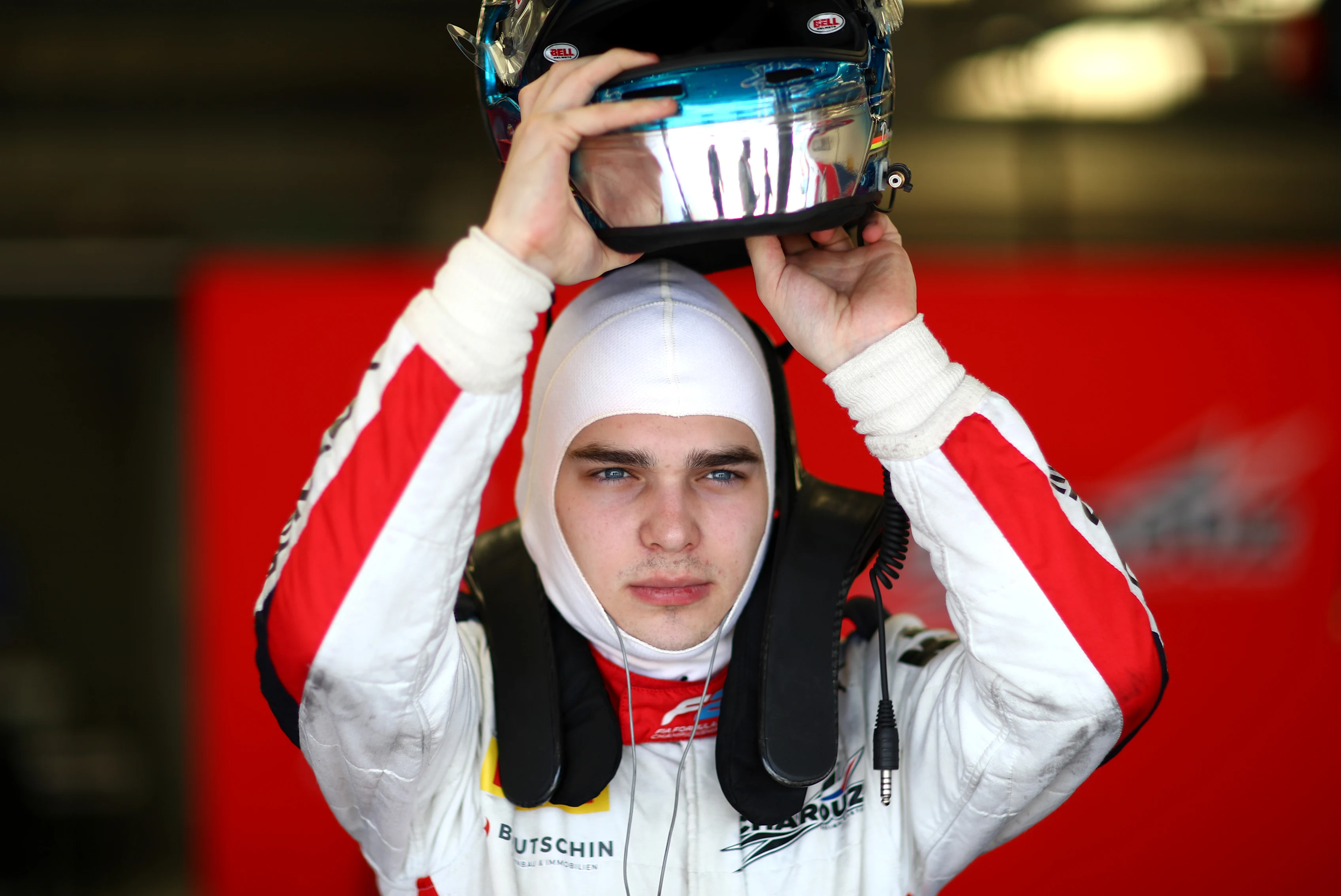 NORTHAMPTON, ENGLAND - JULY 16: David Beckmann of Germany and Charouz Racing System prepares to