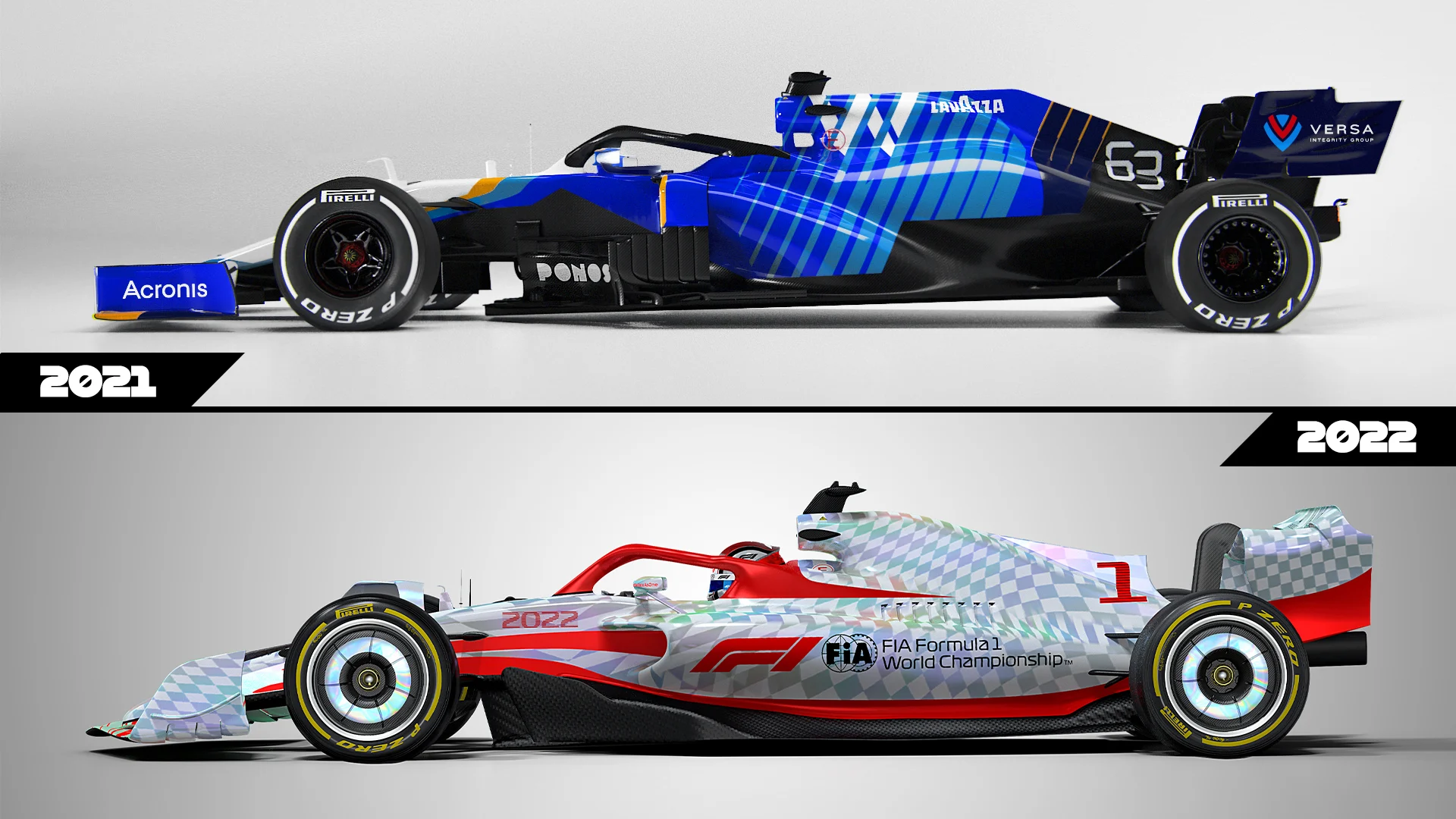 2021 Car vs 2022 Car 16x9