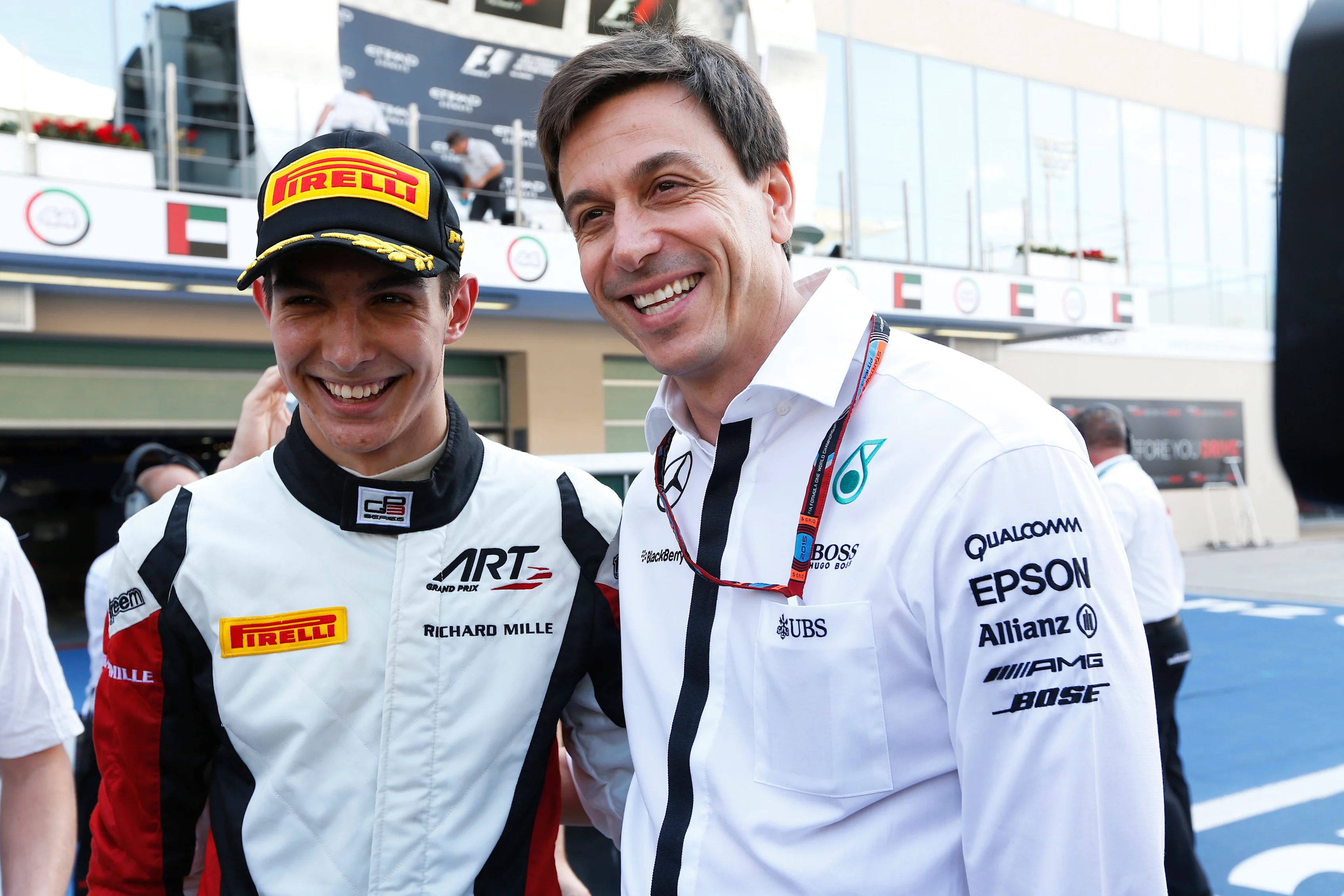 2015 GP3 Series Round 9.Yas Marina Circuit, Abu Dhabi, UAE..Sunday 29 November 2015..Esteban Ocon