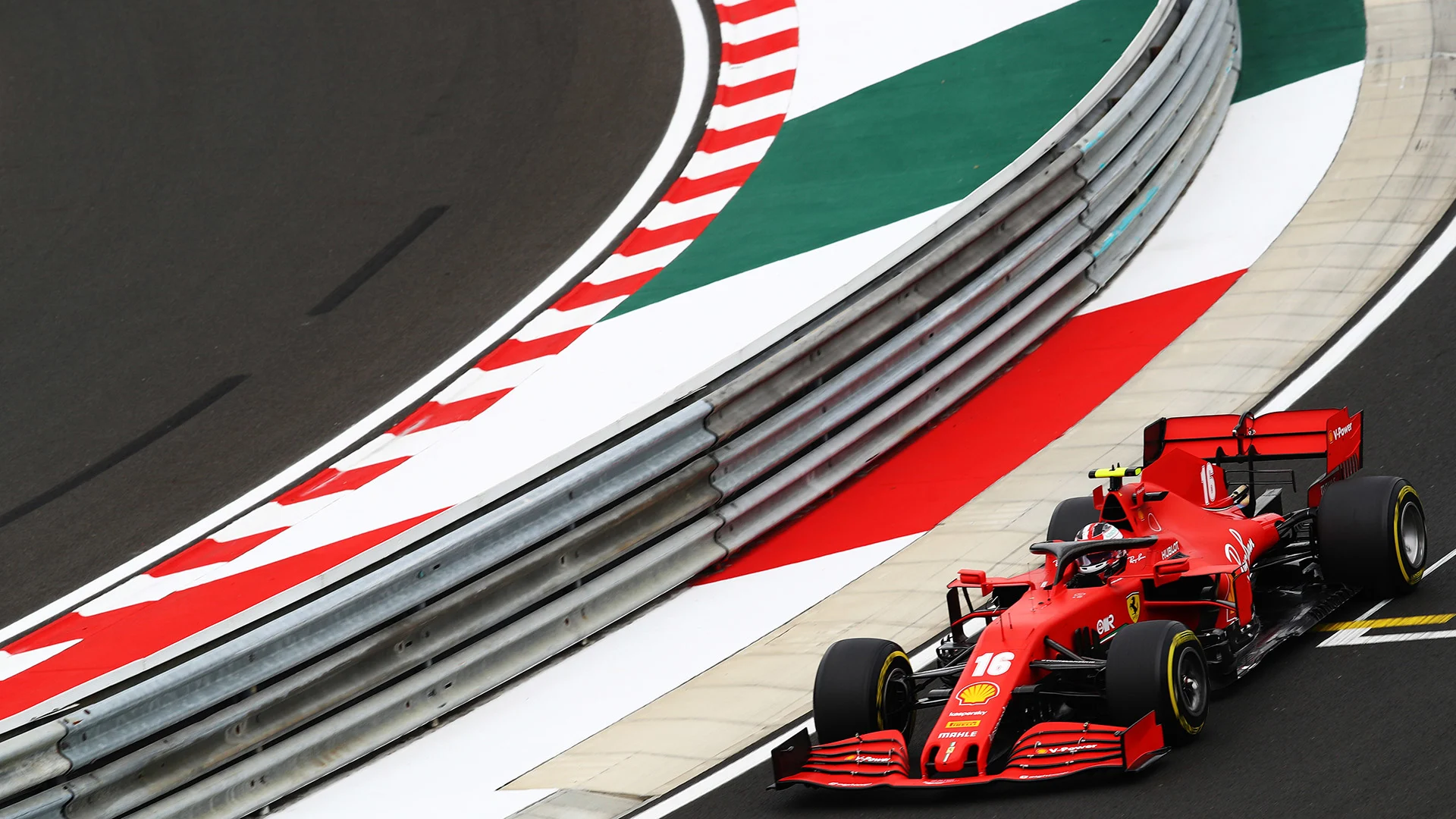 Charles Leclerc Ferrari 2020 Hungarian Grand