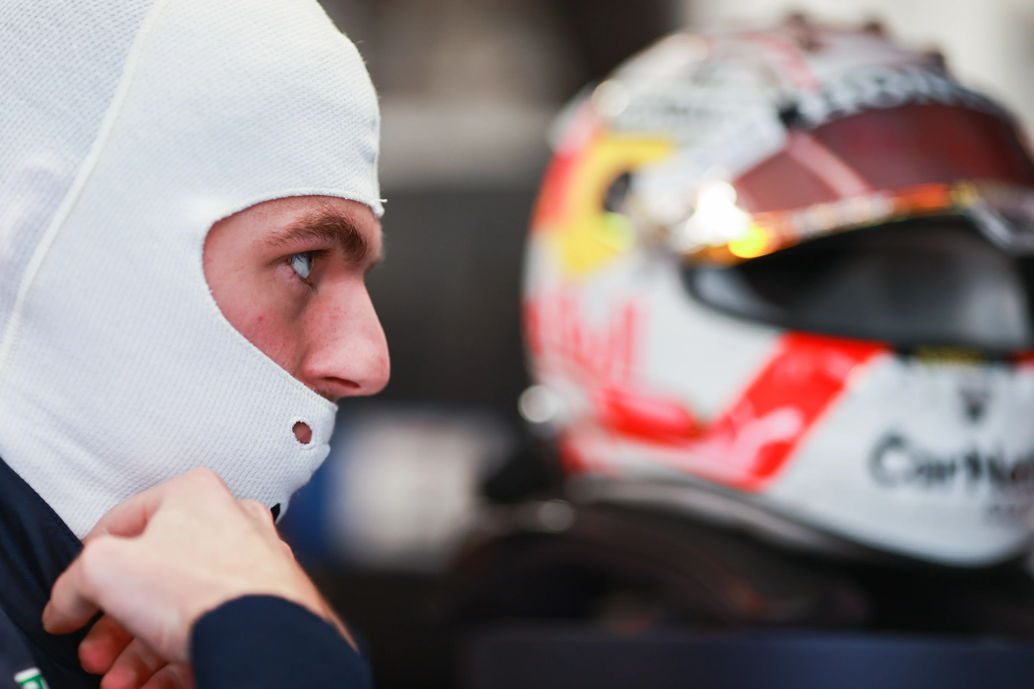 BUDAPEST, HUNGARY - JULY 31: Max Verstappen of Netherlands and Red Bull Racing prepares to drive in