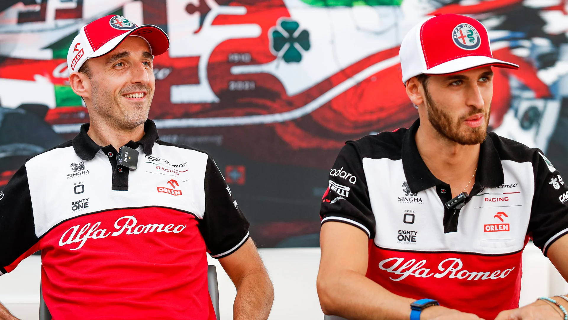 KUBICA Robert (pol), Reserve Driver of Alfa Romeo Racing ORLEN, GIOVINAZZI Antonio (ita), Alfa