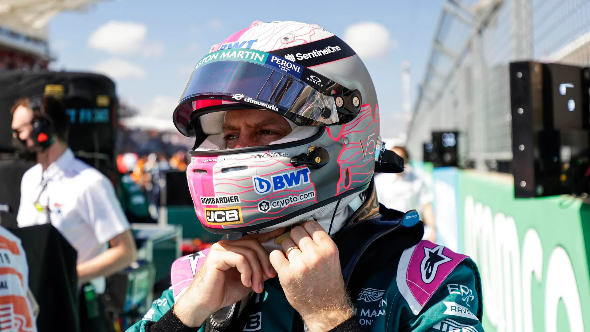 Portrait, Helmets, TS-Live, Circuit of the Americas, GP2117a, F1, GP, USA
Sebastian Vettel, Aston