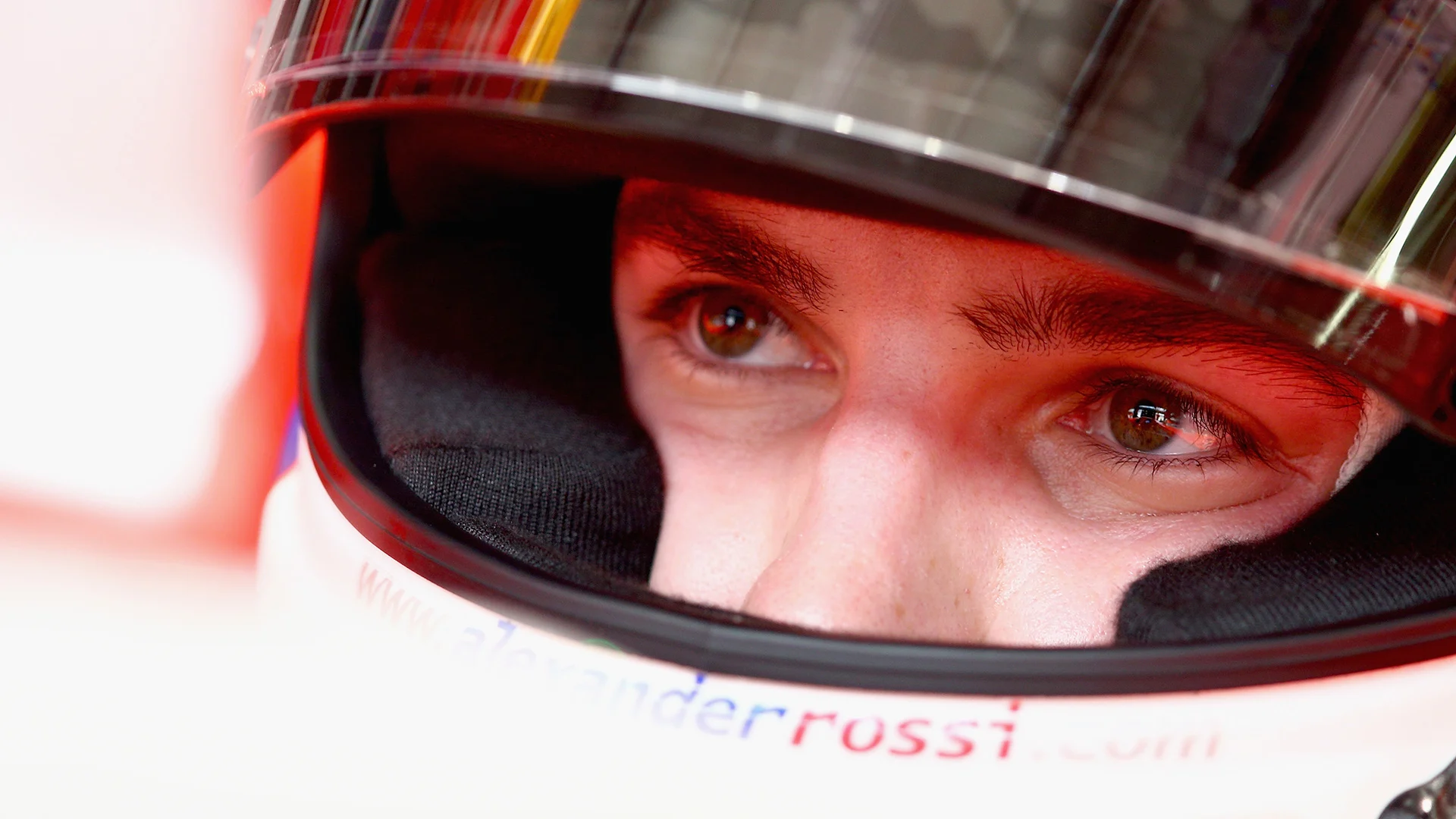 SAO PAULO, BRAZIL - NOVEMBER 13: Alexander Rossi of the United States and Manor Marussia sits in