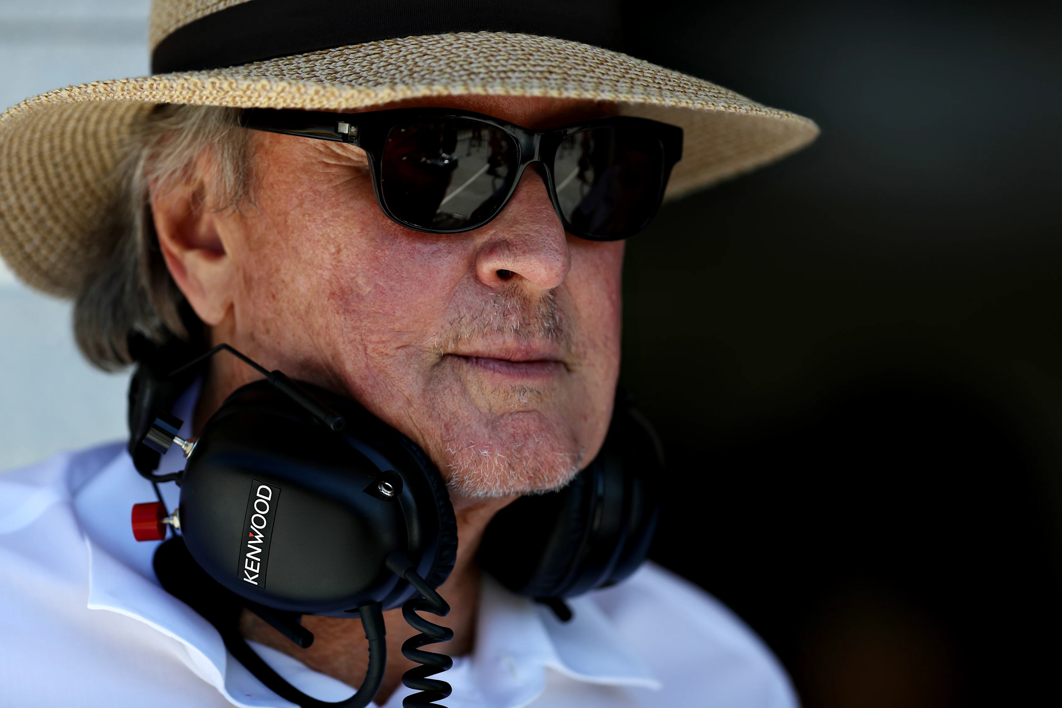BUDAPEST, HUNGARY - JULY 29:  Mansour Ojjeh of McLaren looks on in the pits during final practice